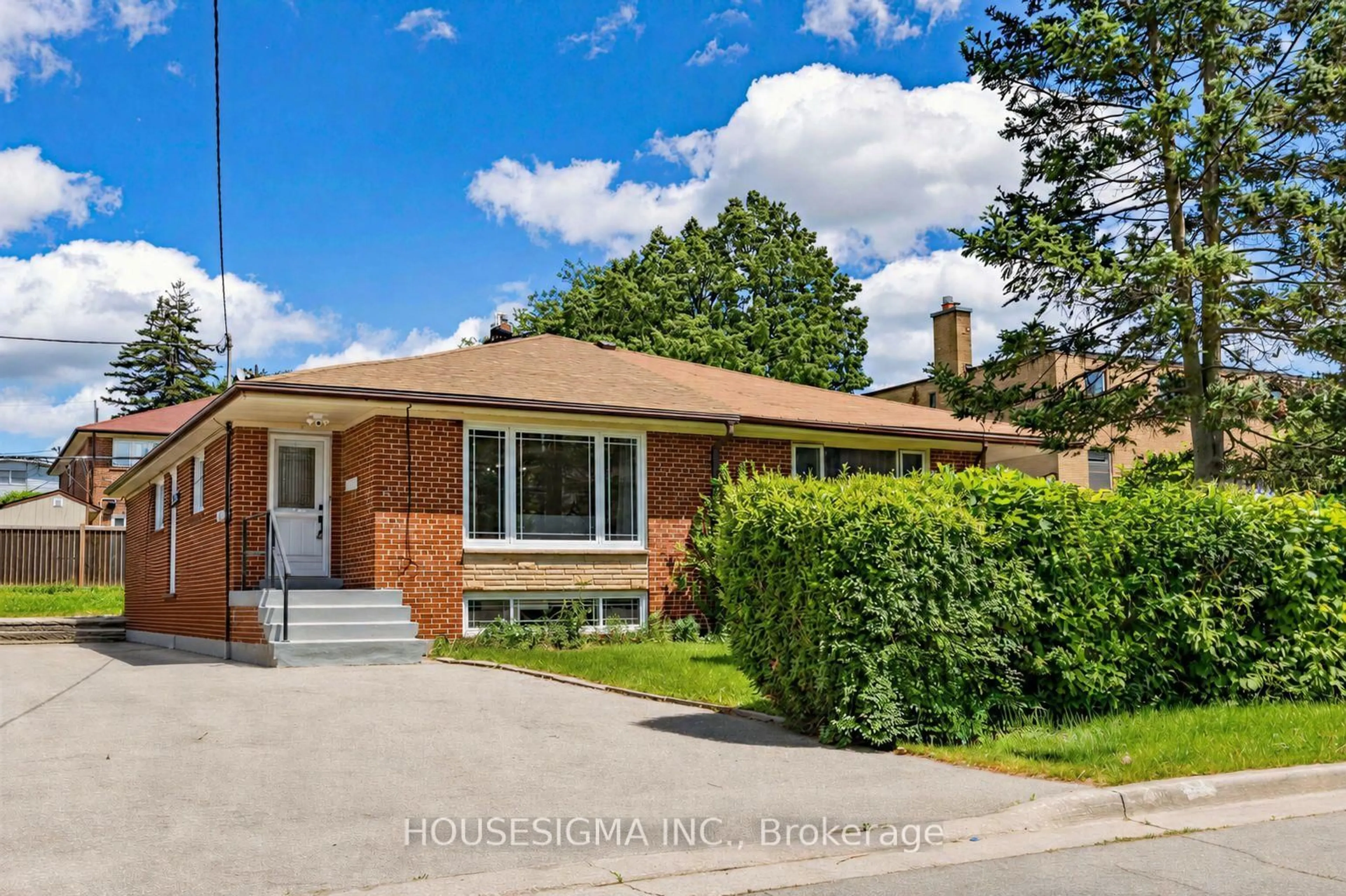 Home with brick exterior material, street for 51 Tisdale Ave, Toronto Ontario M4A 1Y6