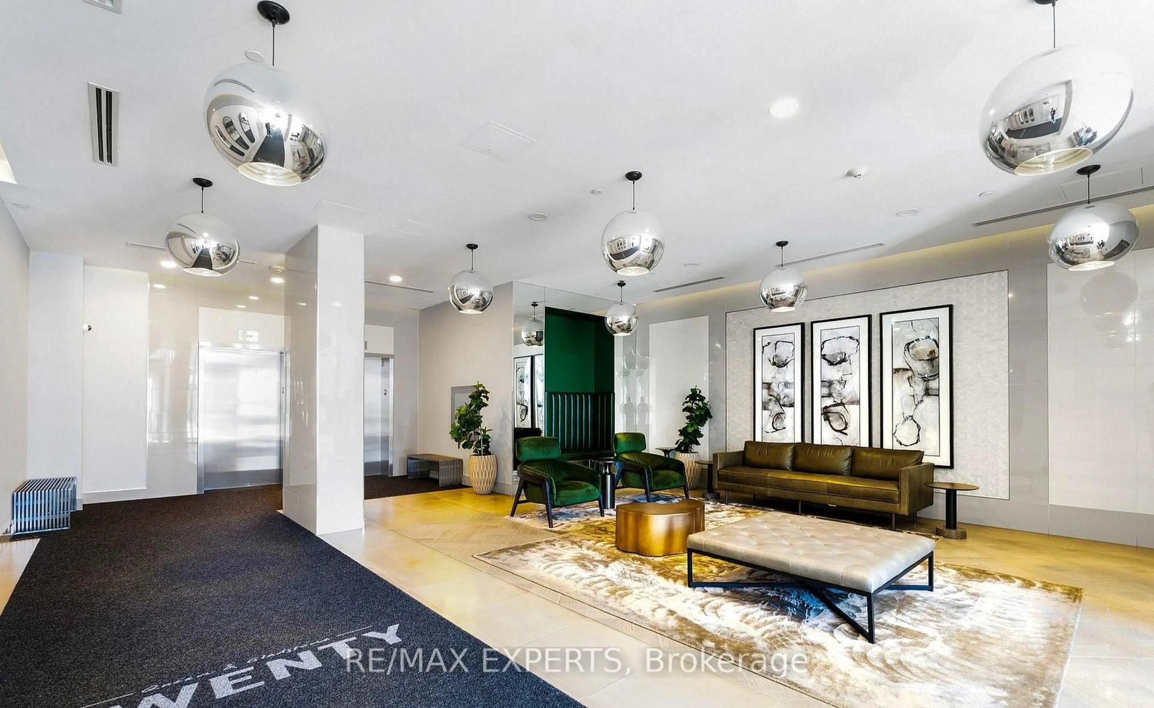 Lobby for 20 Gladstone Ave #516, Toronto Ontario M6J 0E9