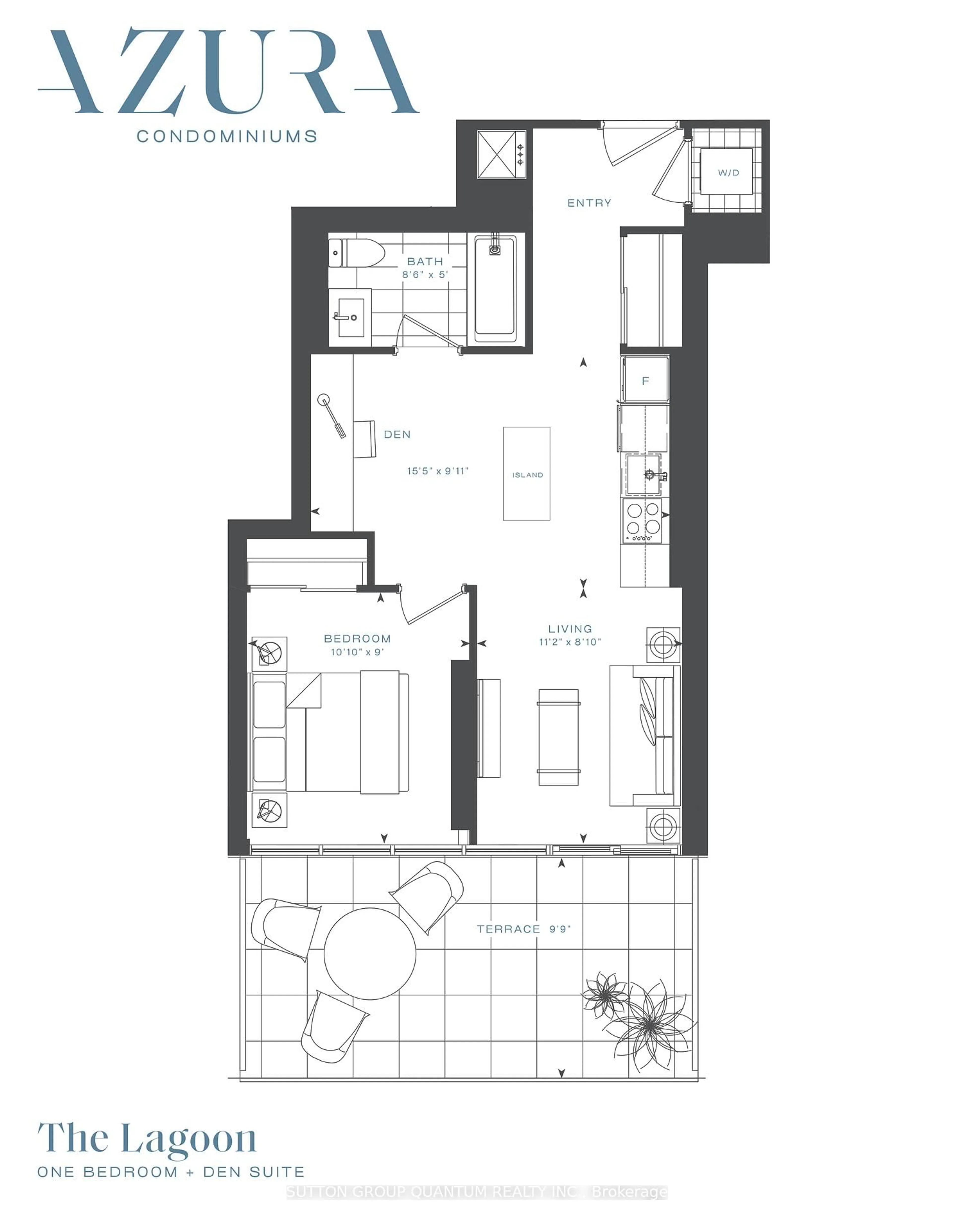 Floor plan for 15 Holmes Ave #316, Toronto Ontario M2N 0L4
