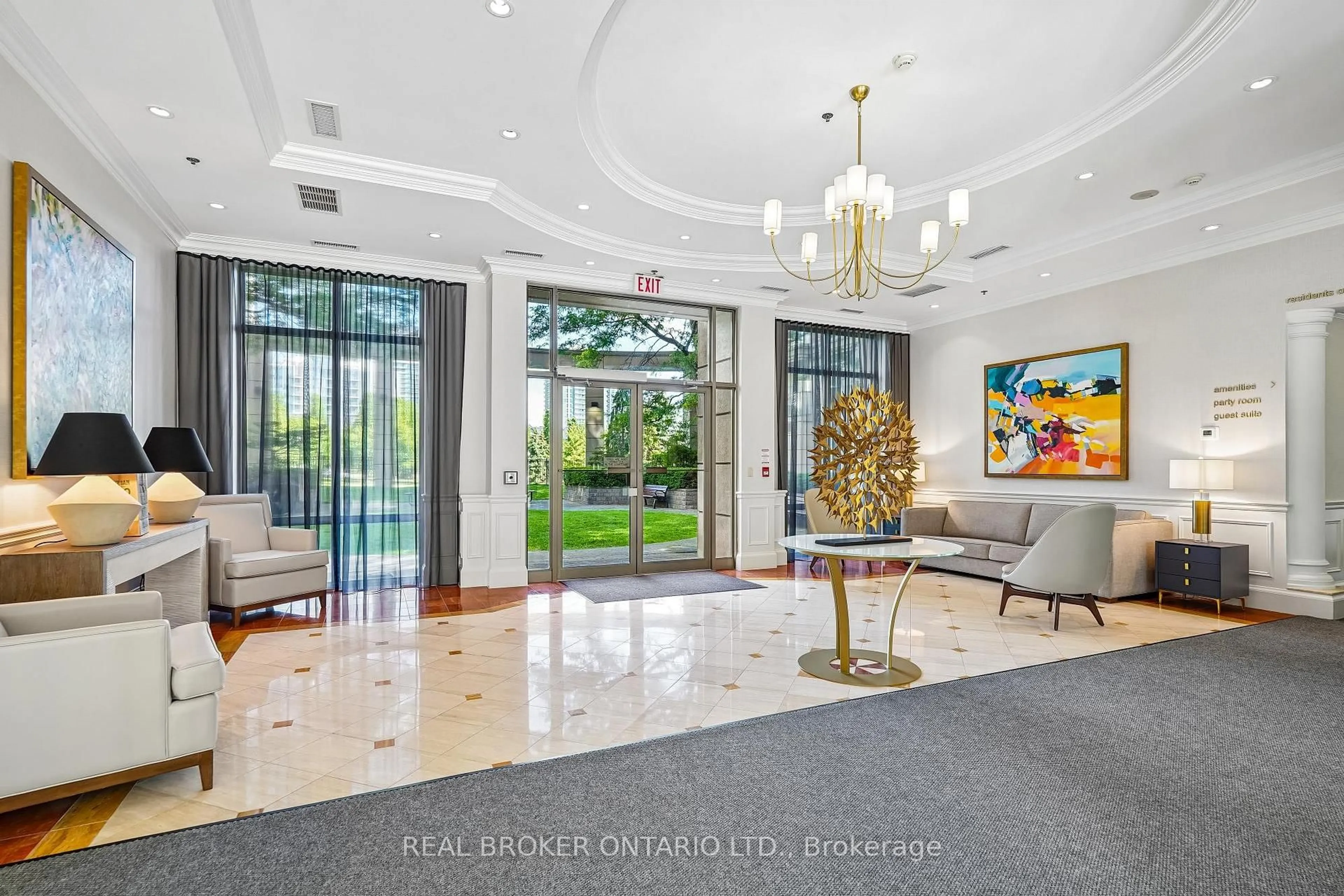 Indoor foyer for 51 Harrison Garden Blvd #704, Toronto Ontario M2N 7G4