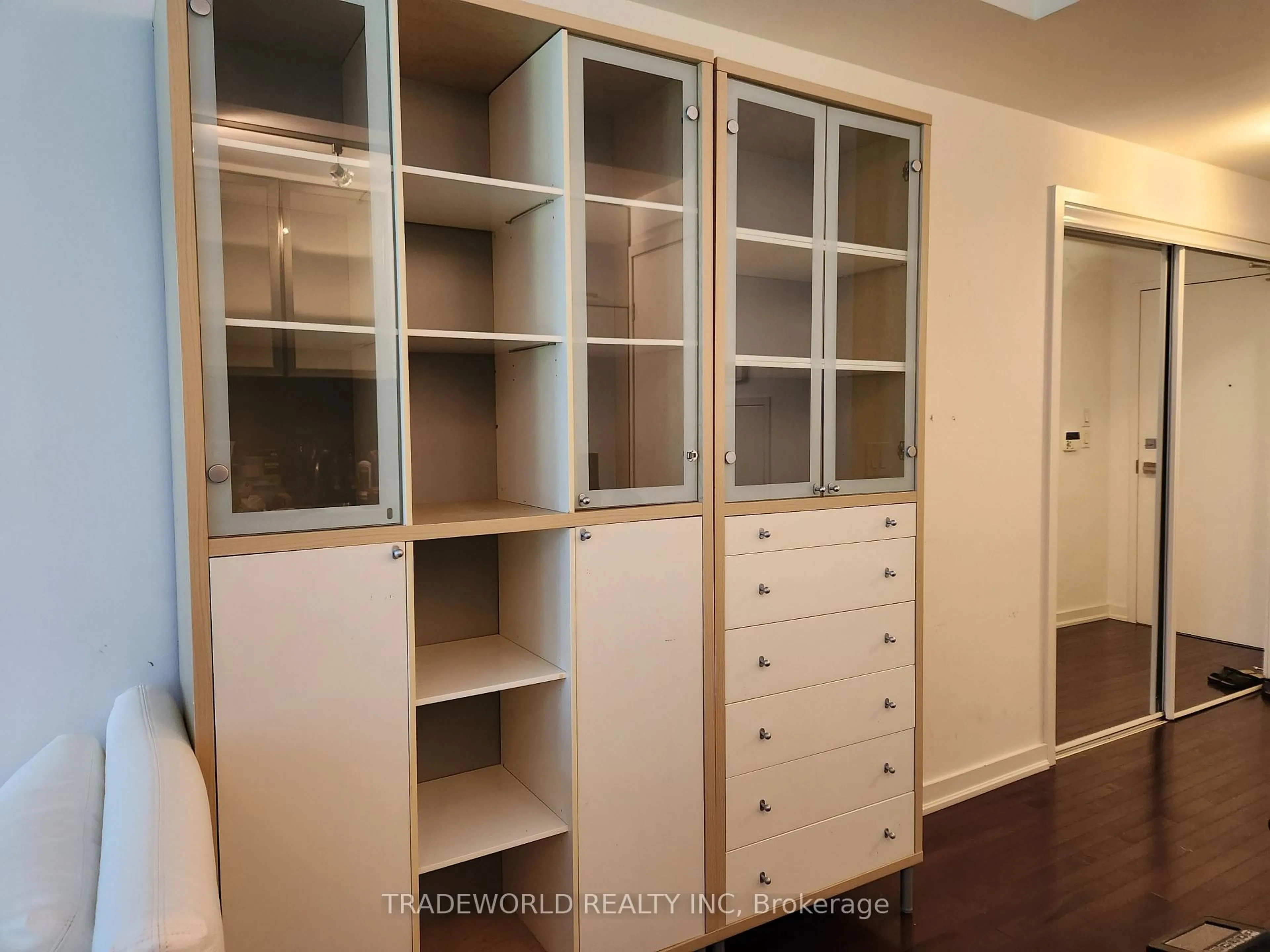 Storage room or clothes room or walk-in closet for 12 York St #308, Toronto Ontario M5J 0A9