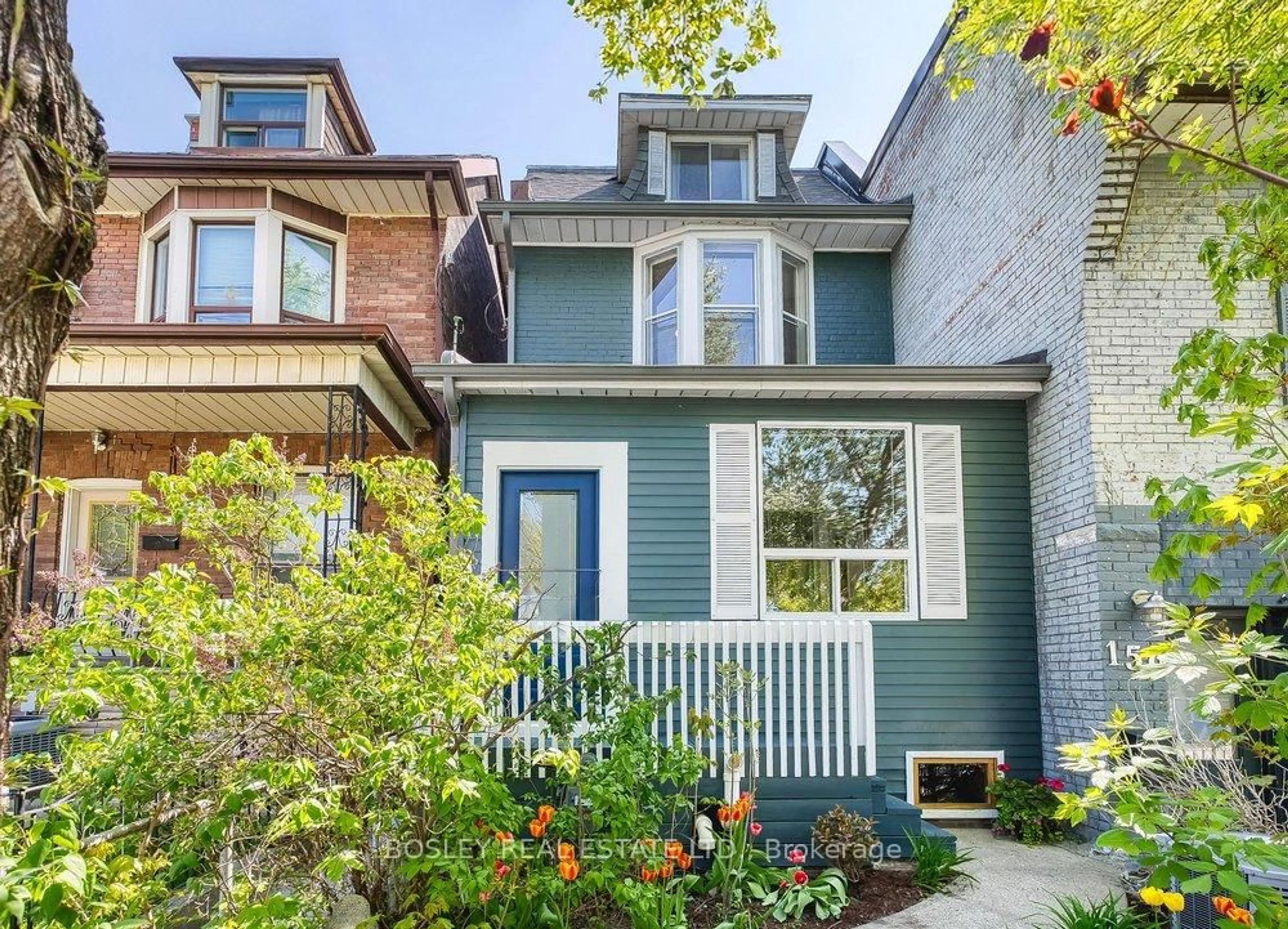Home with brick exterior material, street for 159A Gladstone Ave, Toronto Ontario M6J 3L3