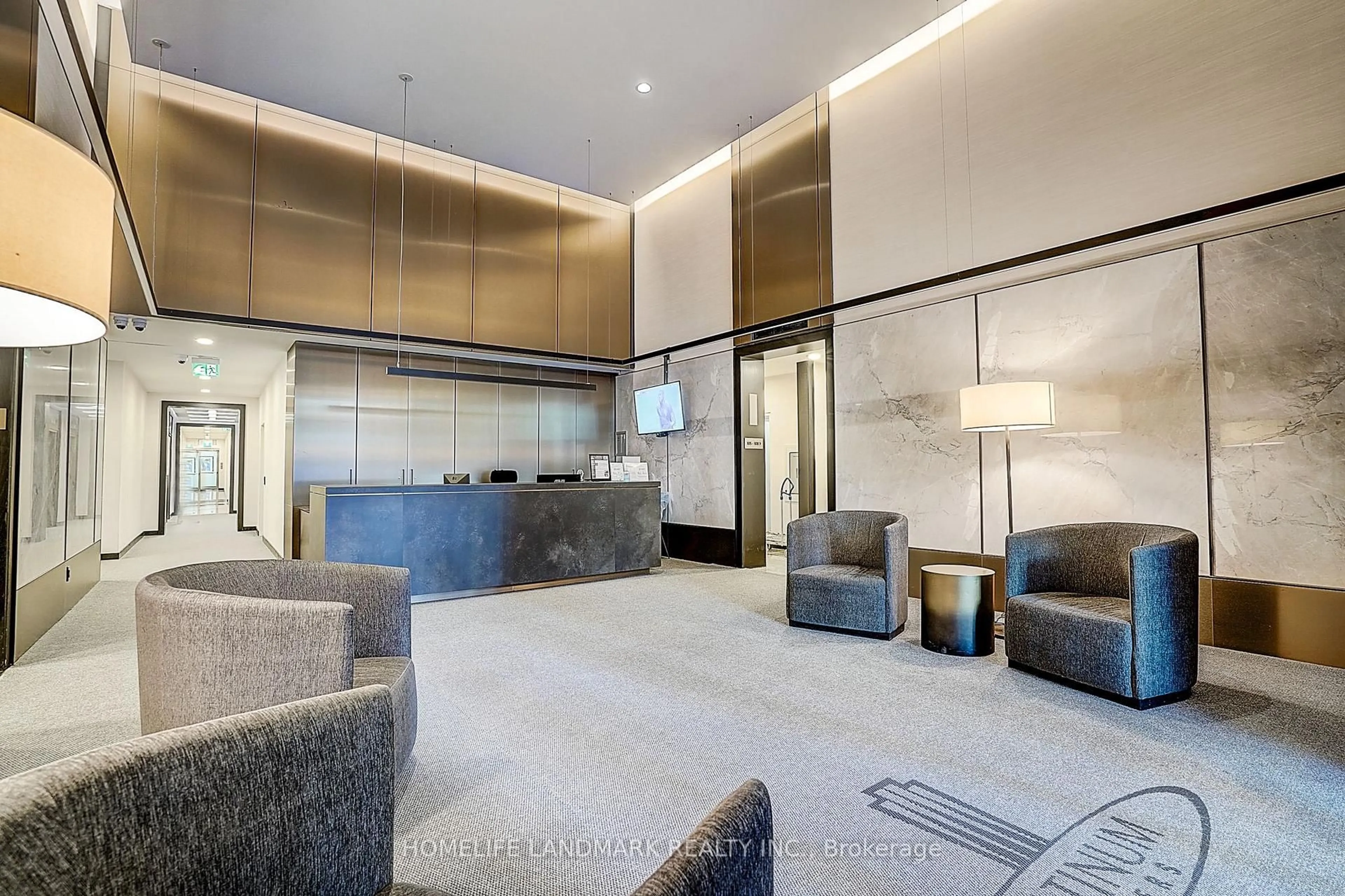 Lobby for 23 Hollywood Ave #1107, Toronto Ontario M2N 7L8