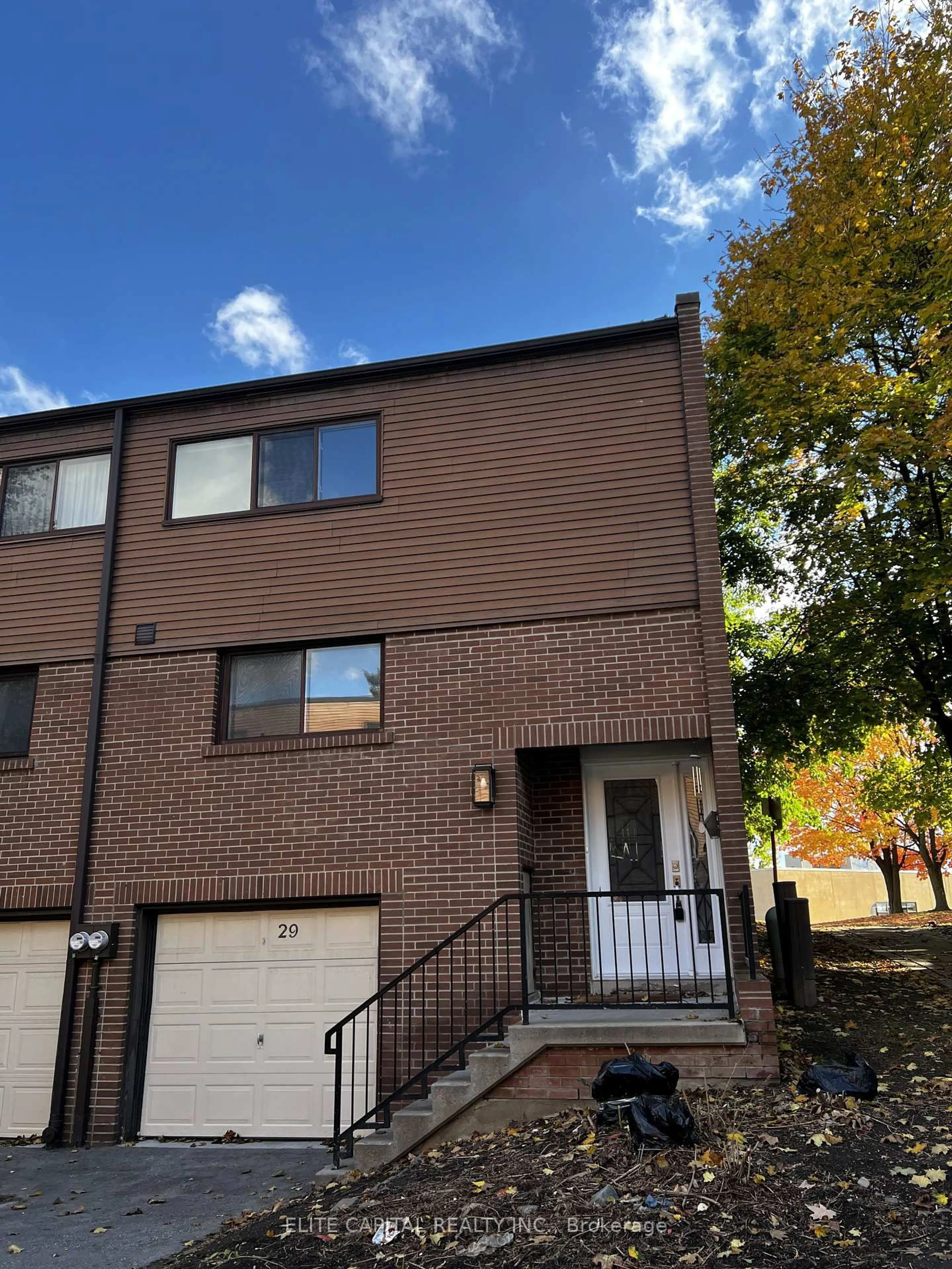Home with brick exterior material, street for 29 Burnt Meadoway, Toronto Ontario M2H 2V2