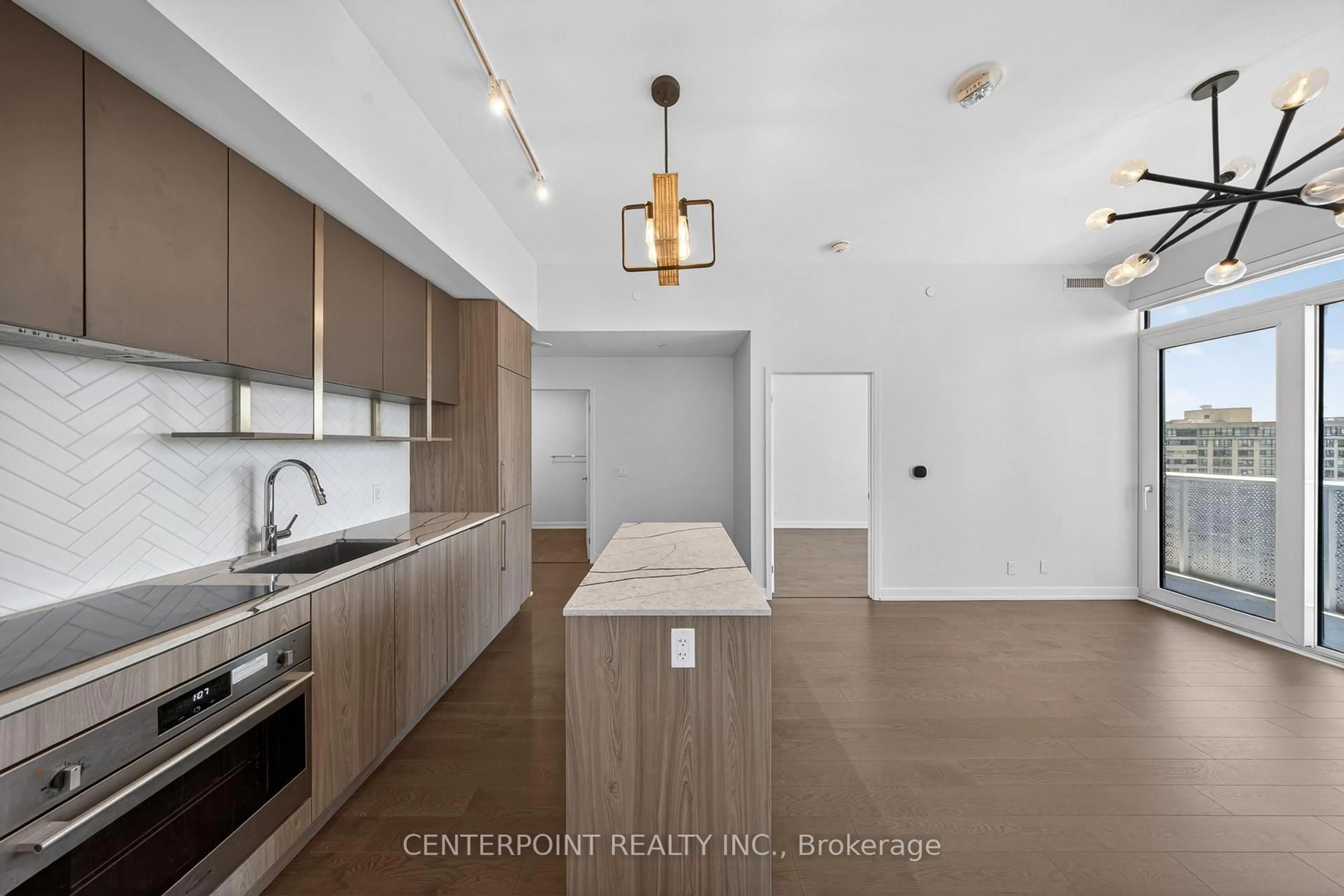 Open concept kitchen, unknown for 15 Holmes Ave #1604, Toronto Ontario M2N 0L4