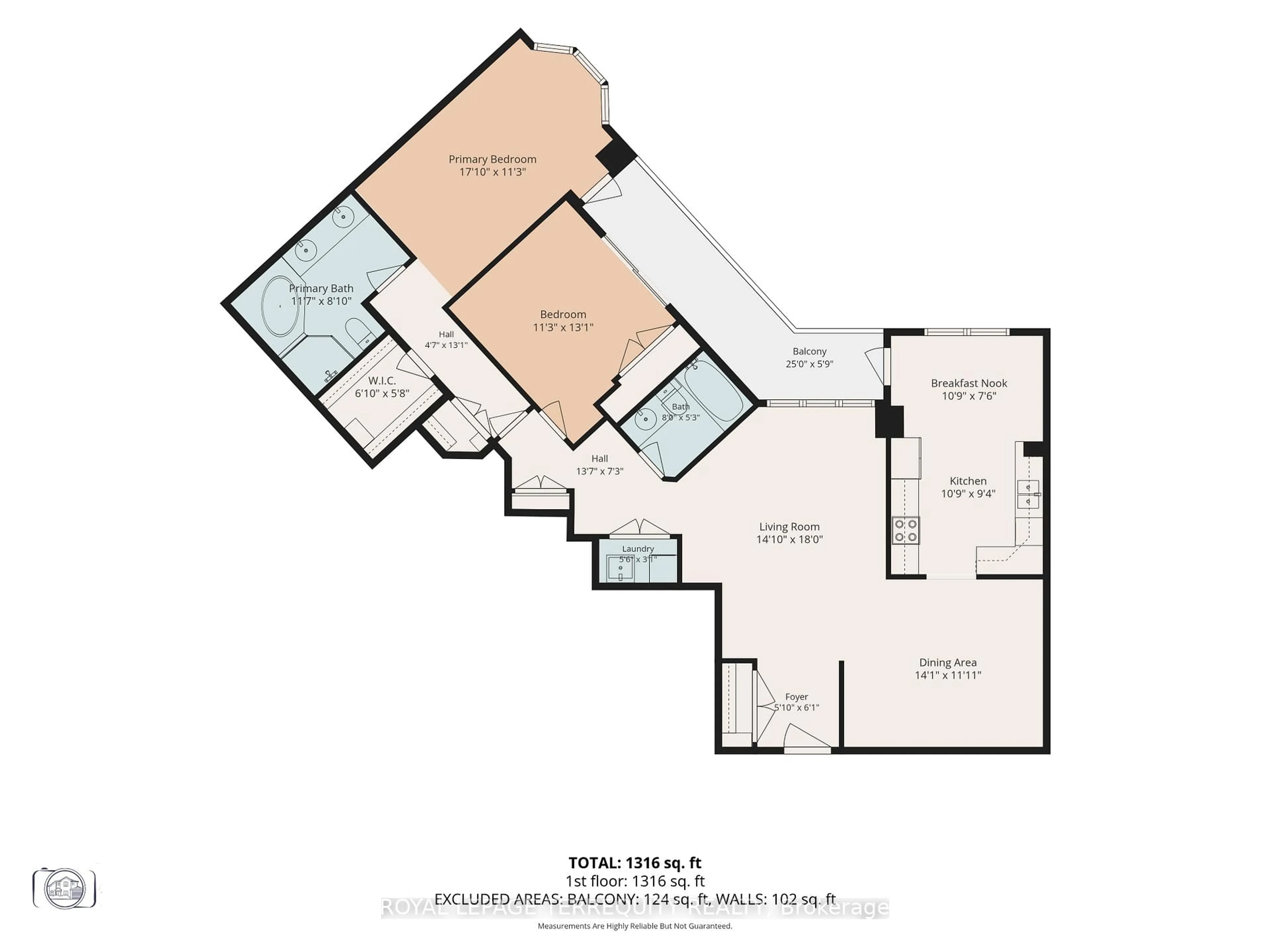 Floor plan for 80 Harrison Garden Blvd #GPH19, Toronto Ontario M2N 7E3