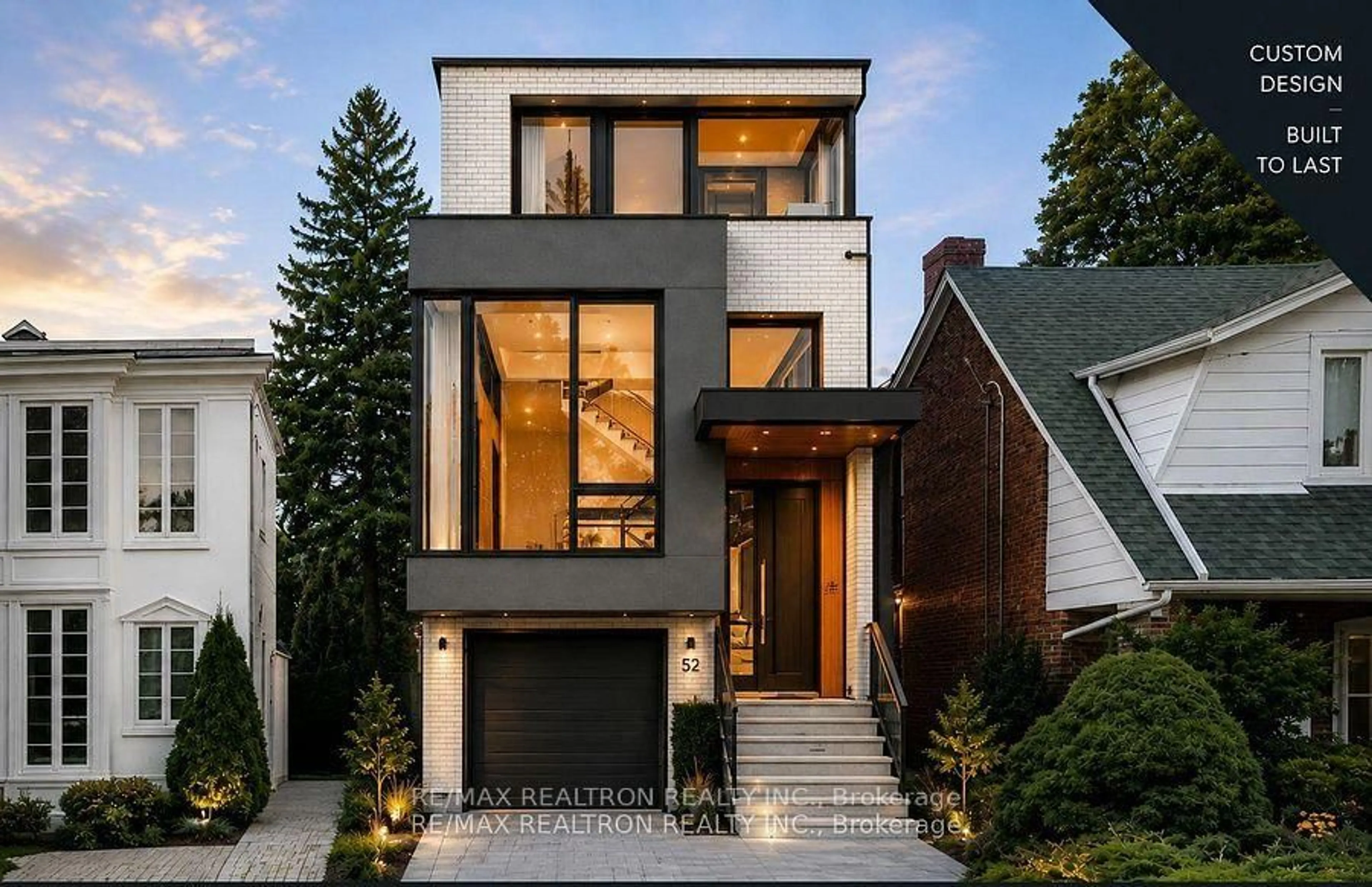 Home with brick exterior material, street for 52 Belcourt Rd, Toronto Ontario M4S 2T9