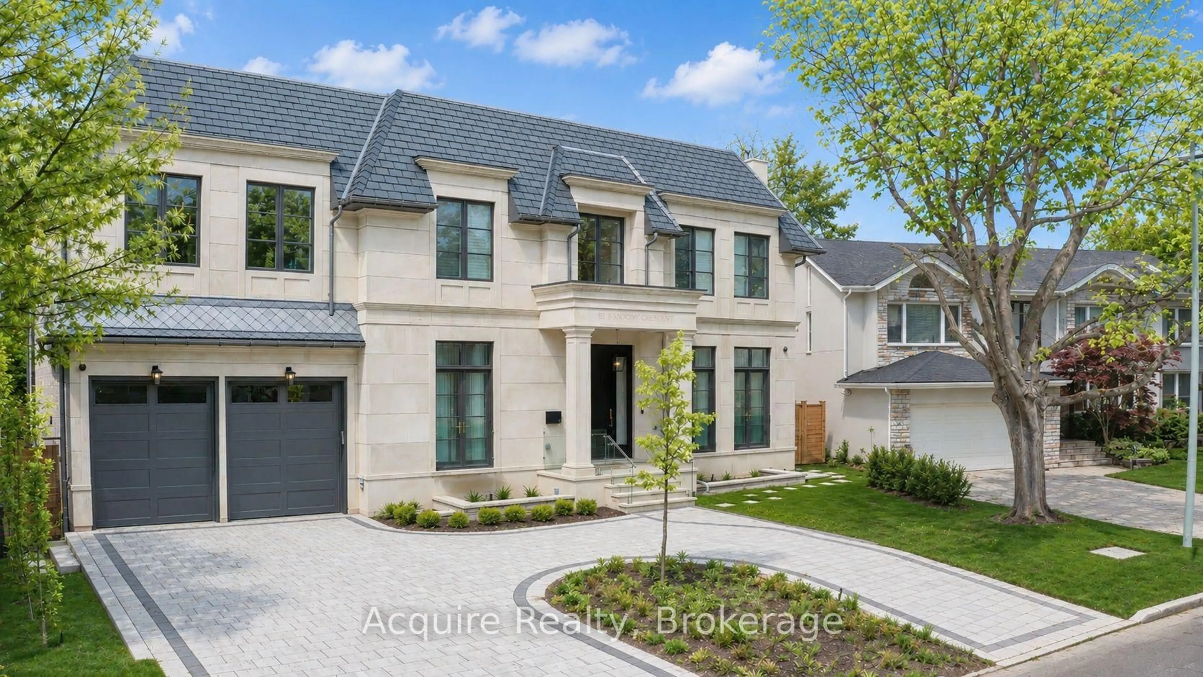 Home with brick exterior material, street for 55 Leacroft Cres, Toronto Ontario M3B 2G5