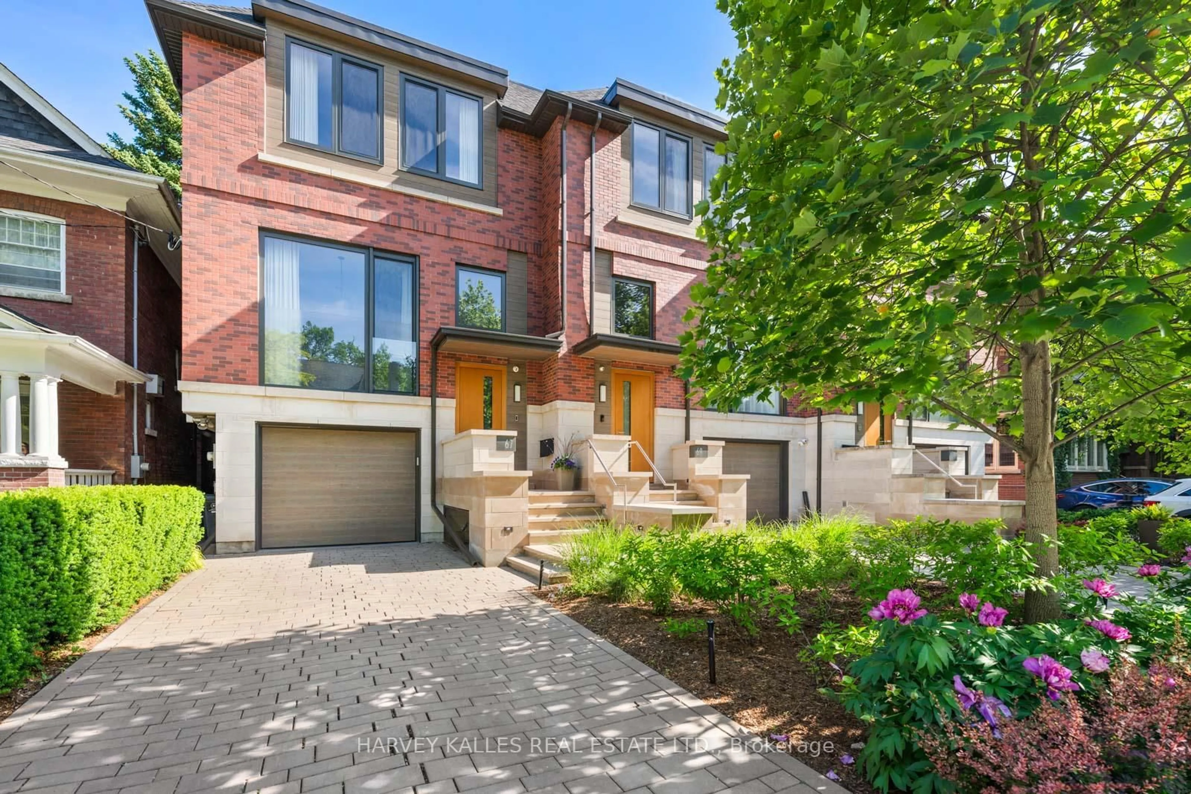 Home with brick exterior material, street for 67 Heath St, Toronto Ontario M4V 1T2