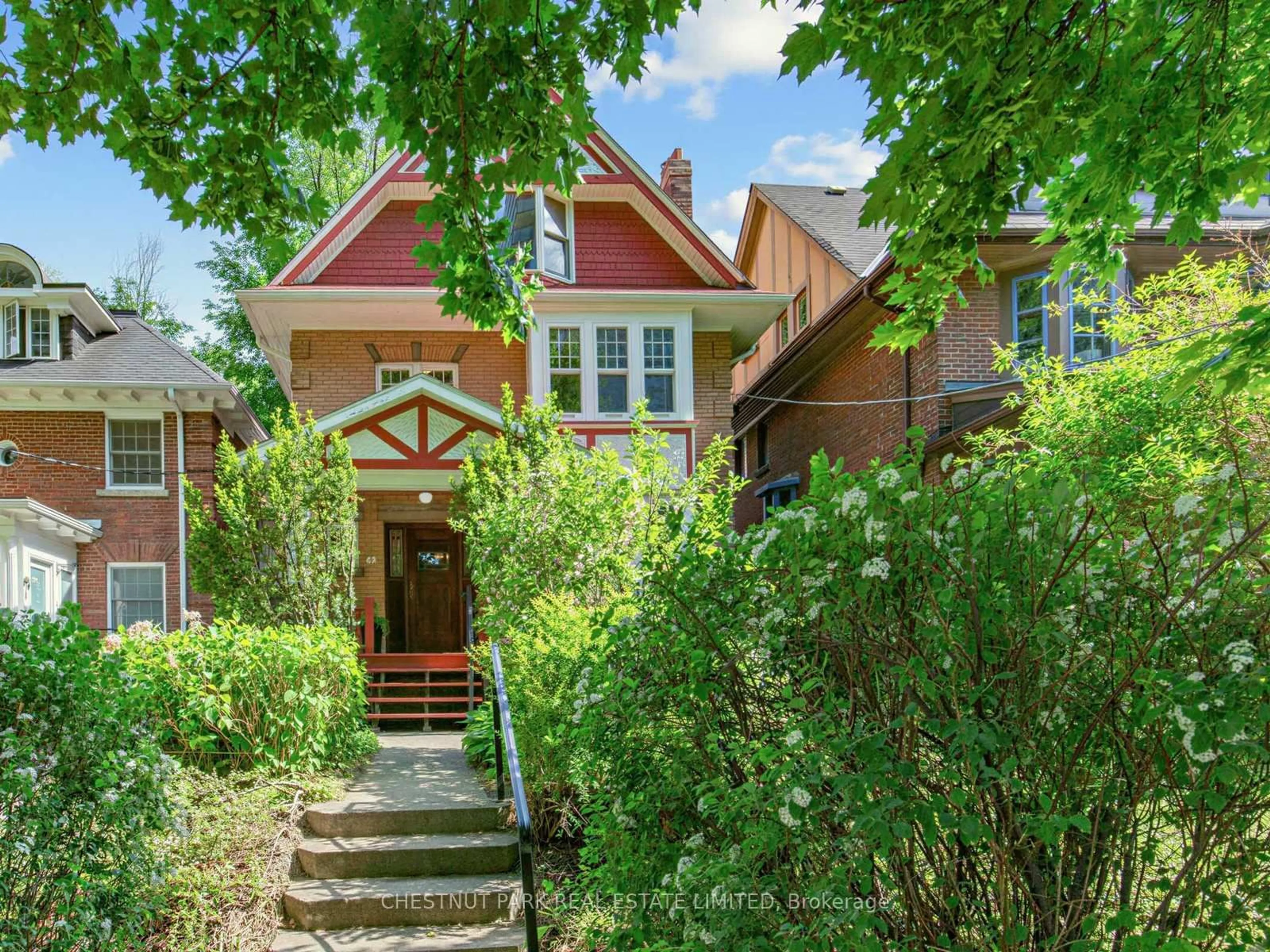 Home with brick exterior material, street for 42 Foxbar Rd, Toronto Ontario M4V 2G8
