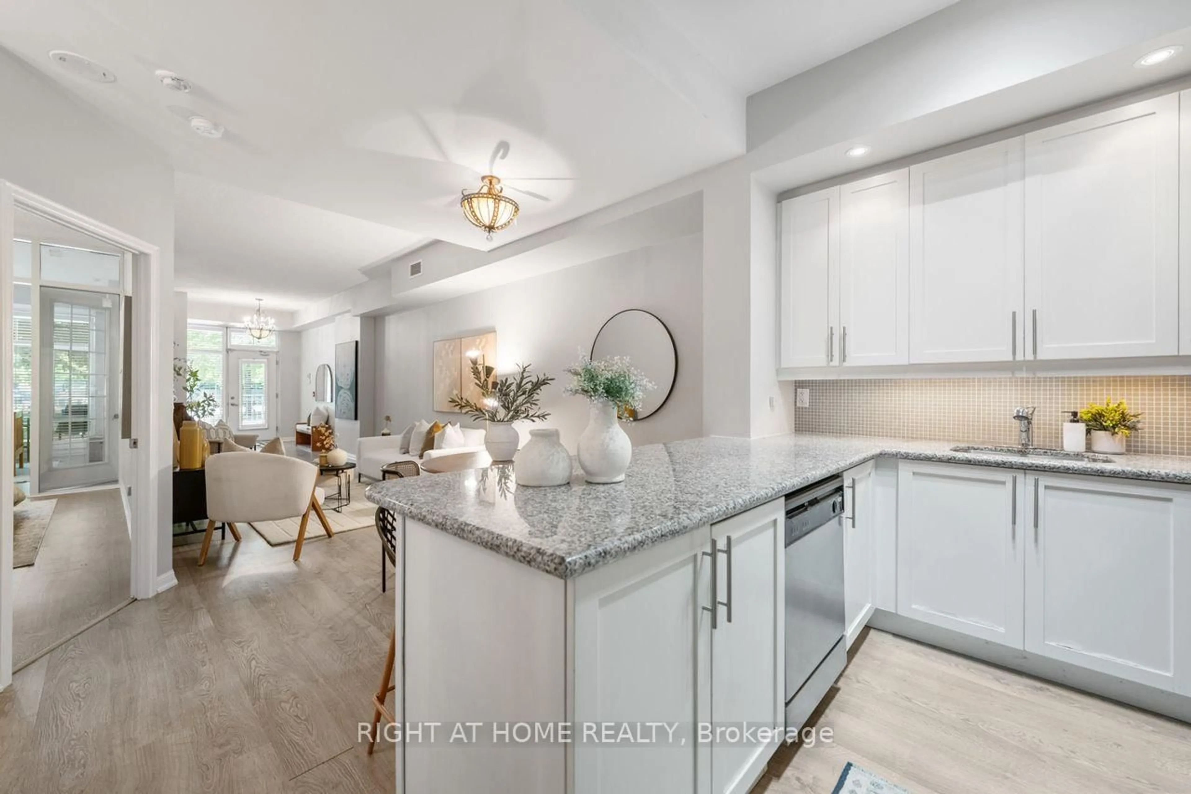Open concept kitchen, ceramic/tile floor for 9 Bastion St, Toronto Ontario M5V 1A4