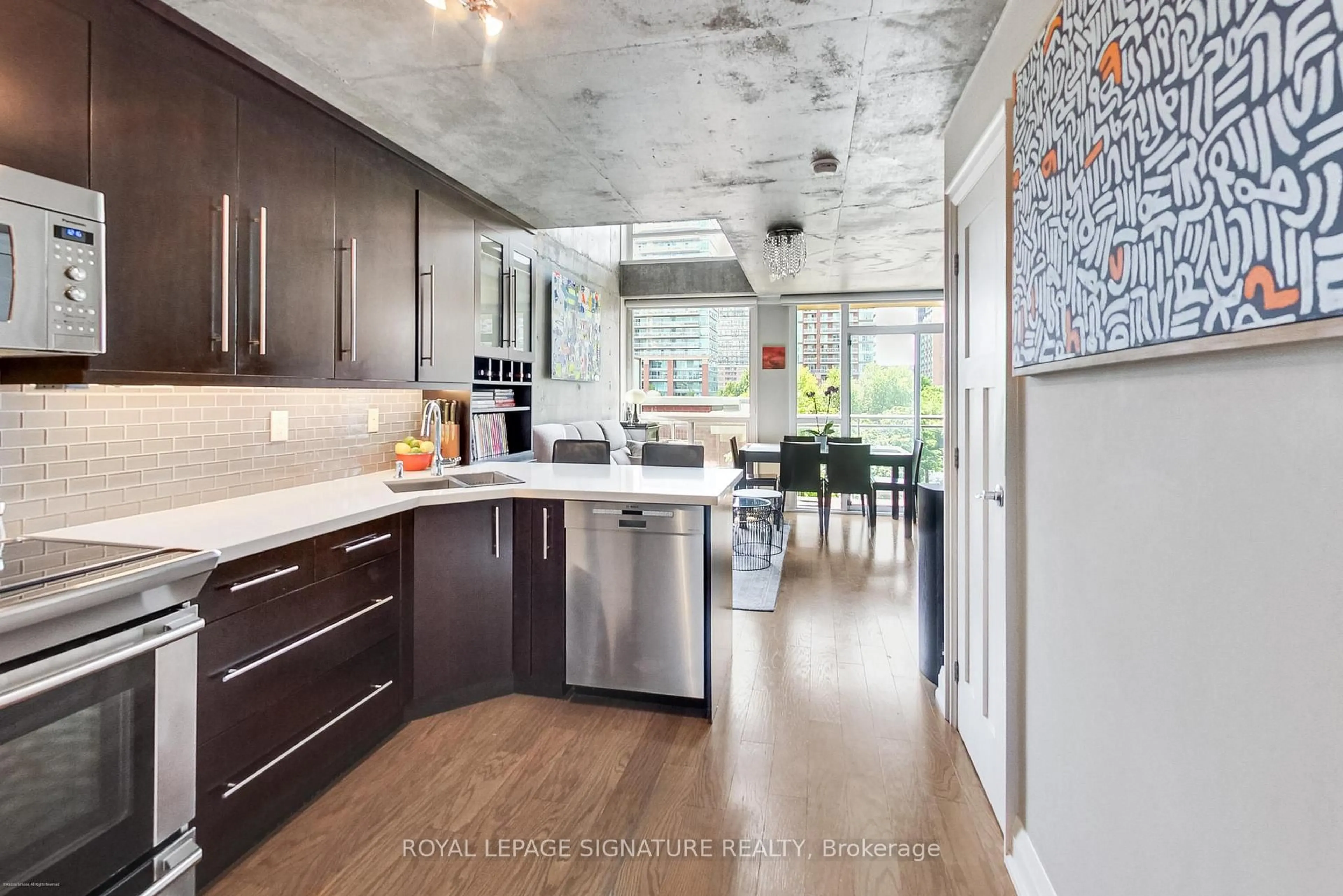 Contemporary kitchen, unknown for 1029 King St #443, Toronto Ontario M6K 3M9
