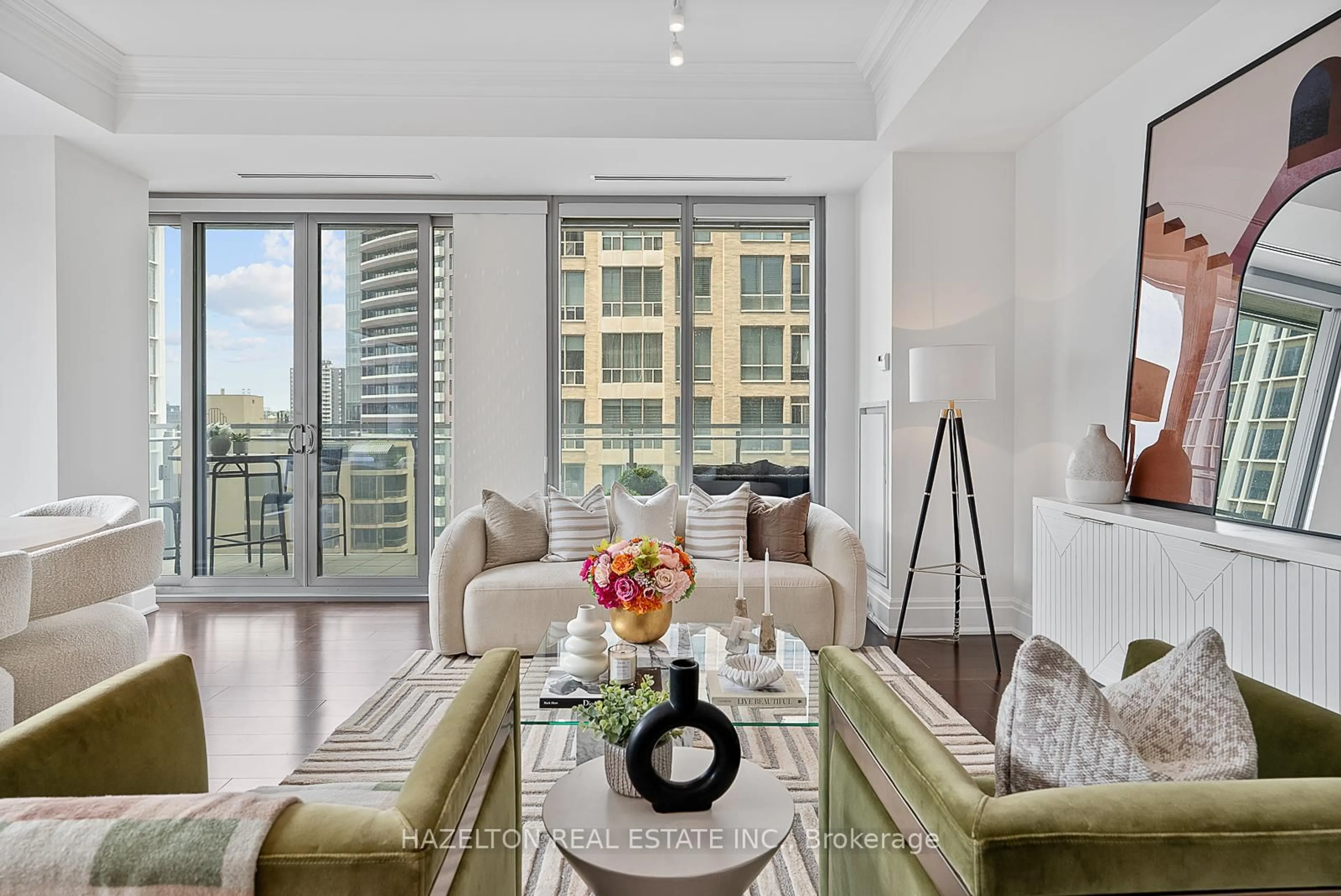 Living room with furniture, unknown for 55 Scollard St #1001, Toronto Ontario M5R 0A1