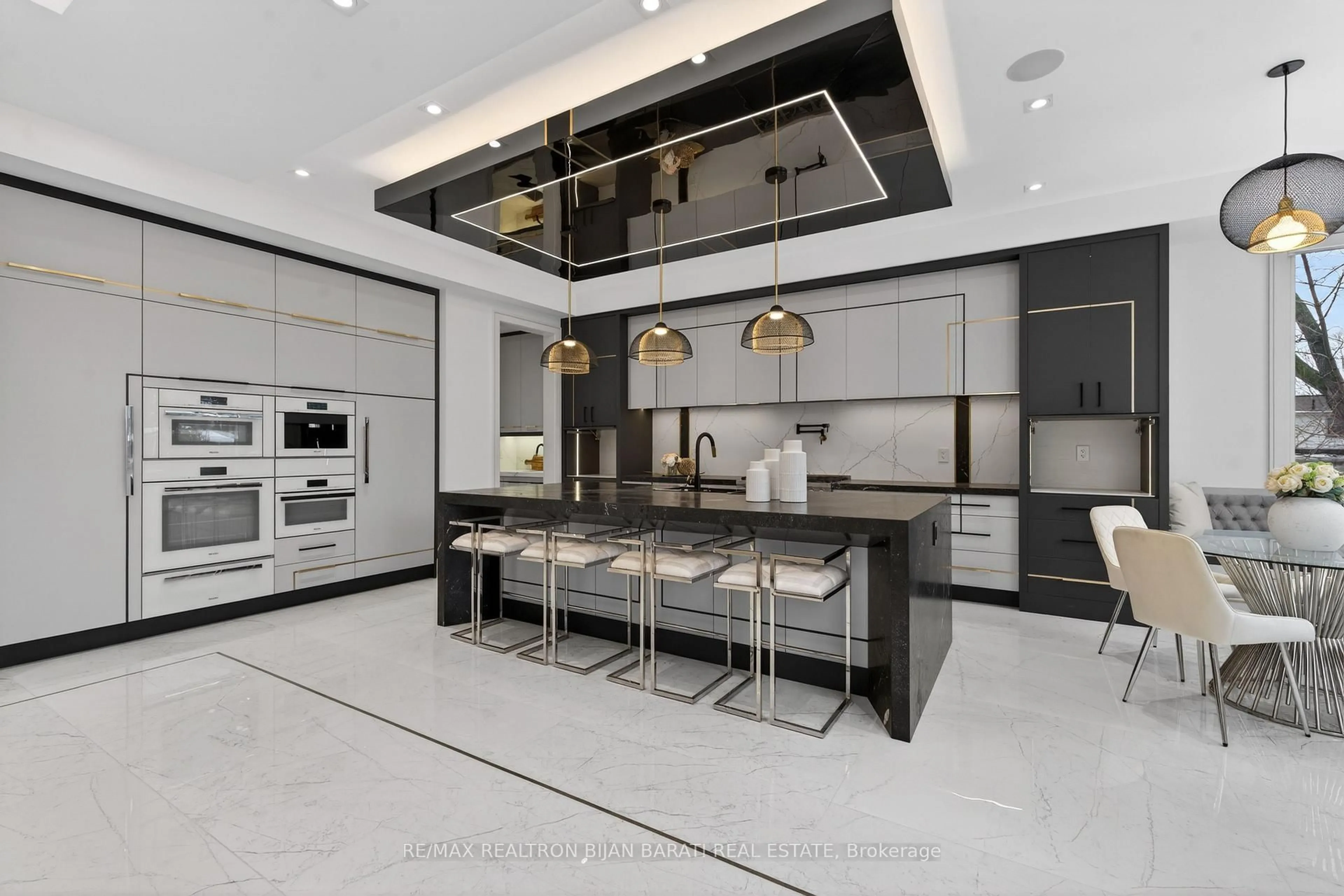 Contemporary kitchen, ceramic/tile floor for 164 Norton Ave, Toronto Ontario M2N 4A9