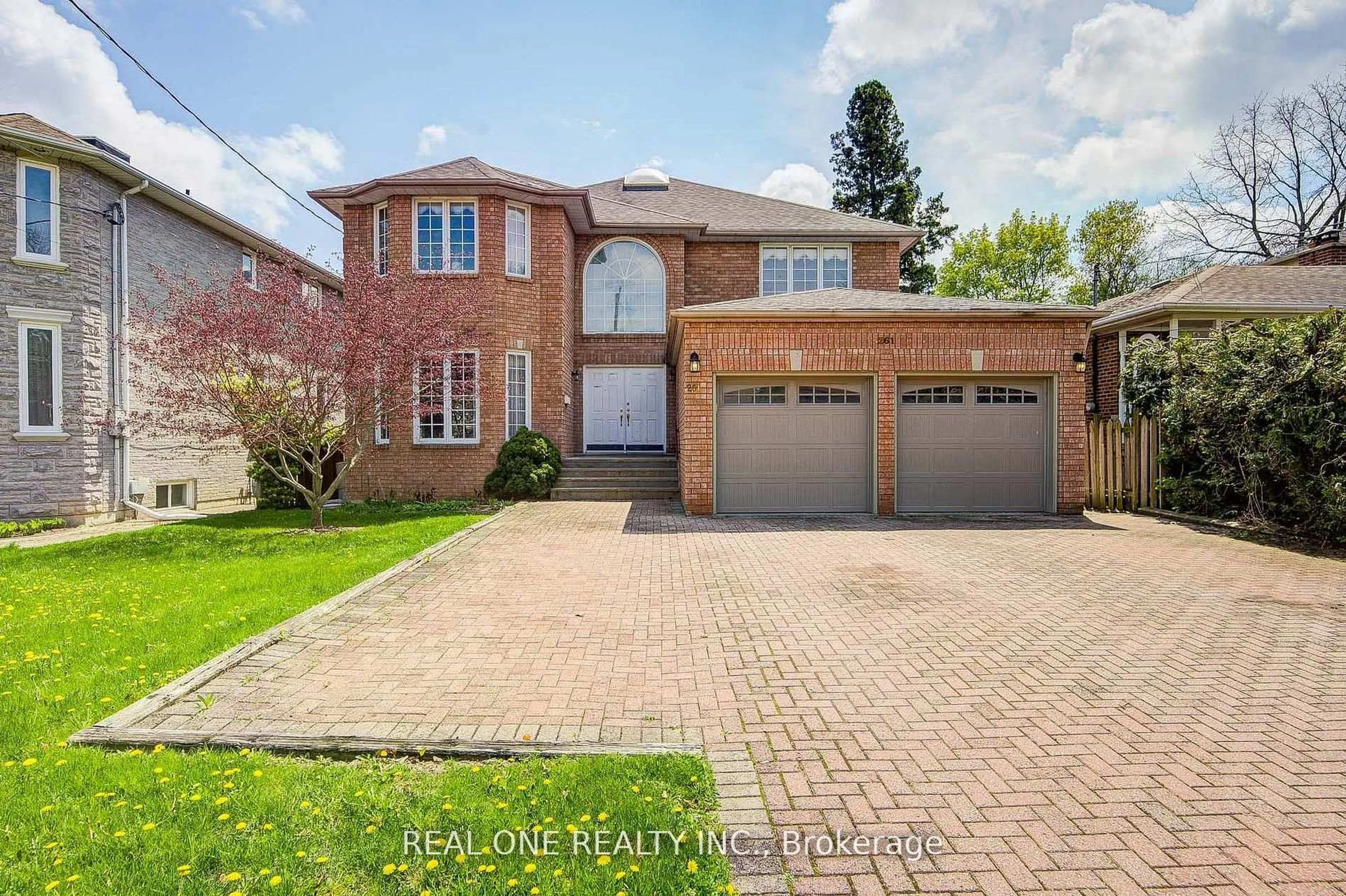 Home with brick exterior material, street for 261 Mckee Ave, Toronto Ontario M2N 4E2