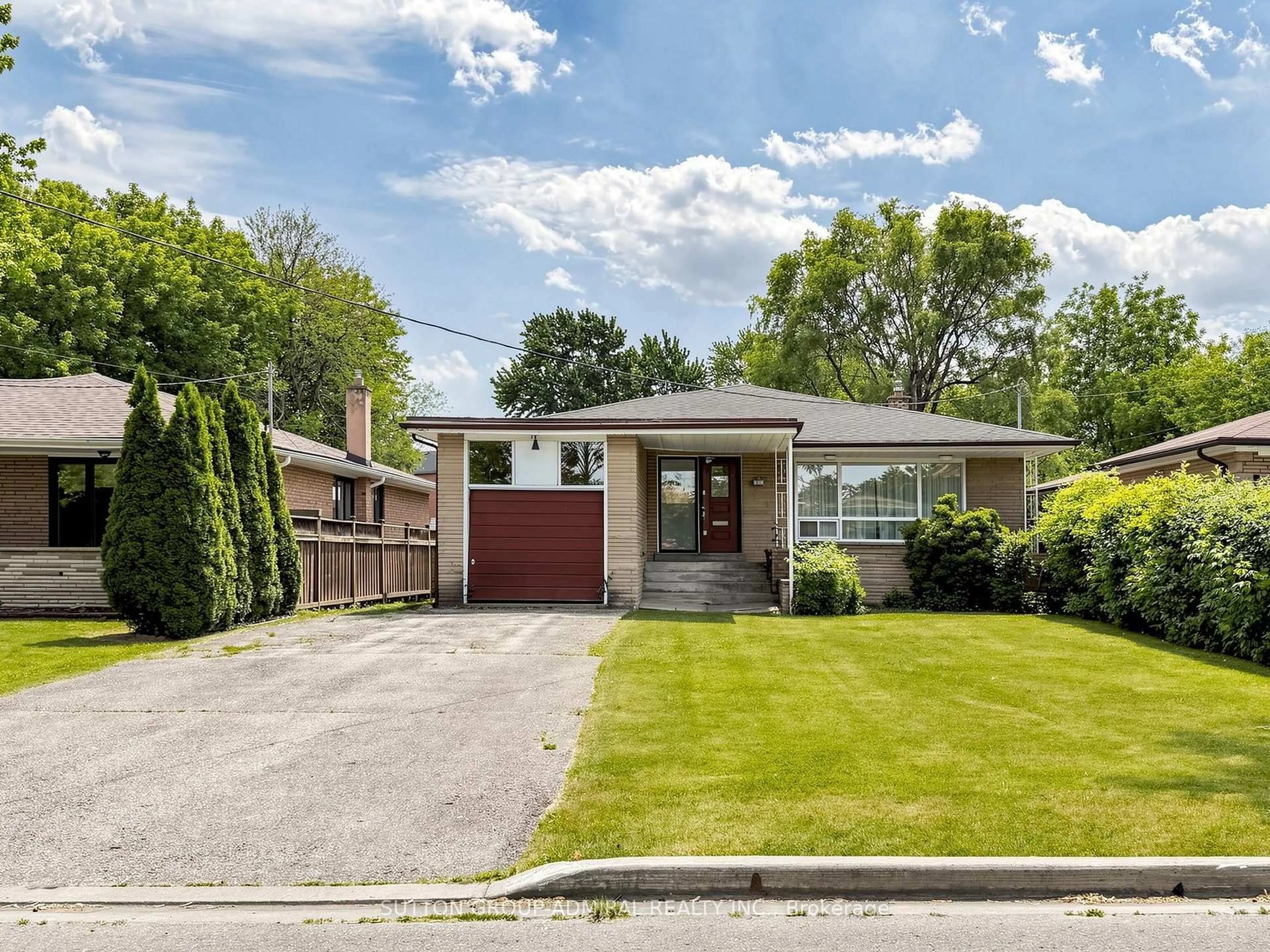 Home with brick exterior material, street for 145 York Downs Dr, Toronto Ontario M3H 2G8