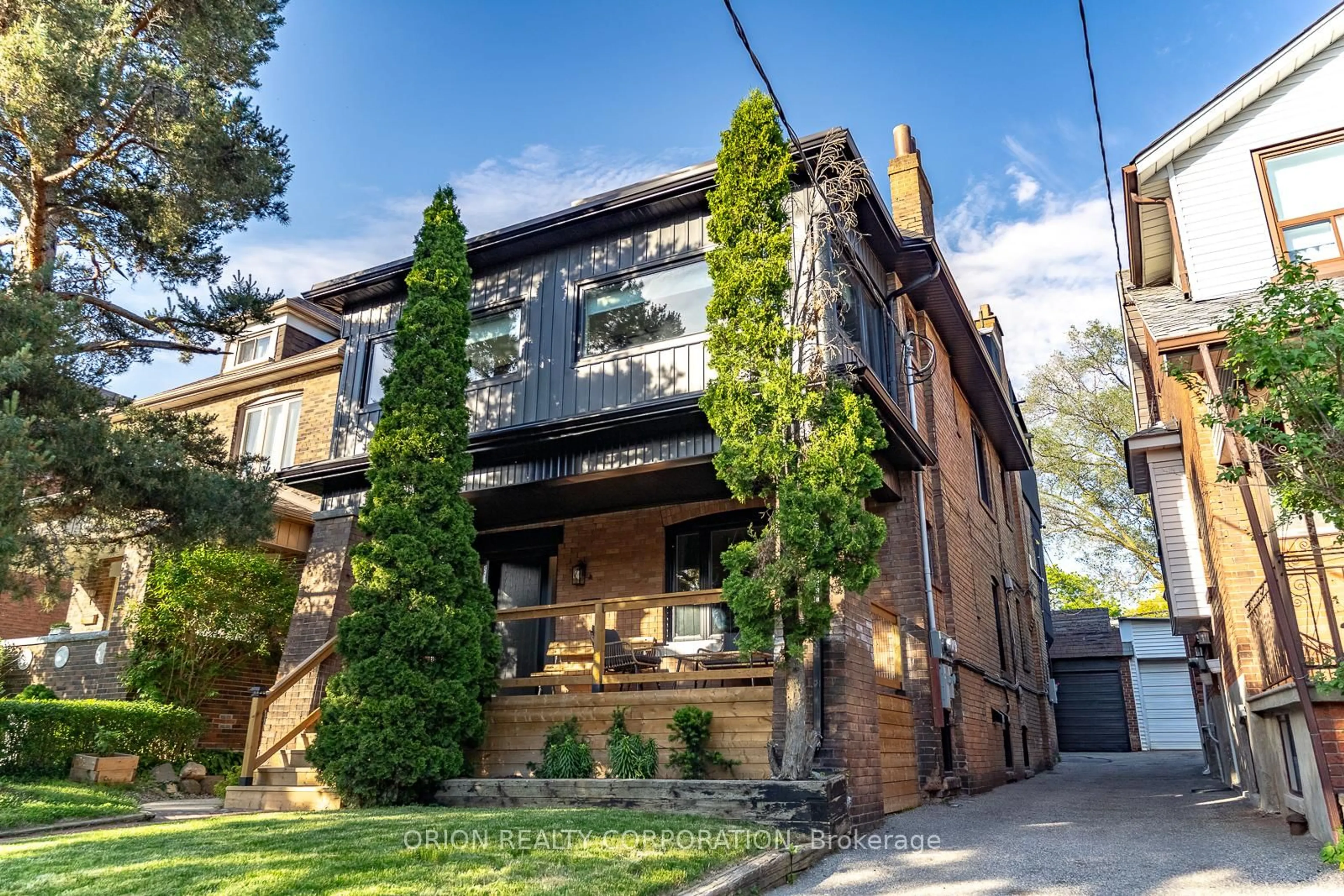 Home with brick exterior material, street for 185 Glenholme Ave, Toronto Ontario M6E 3C5