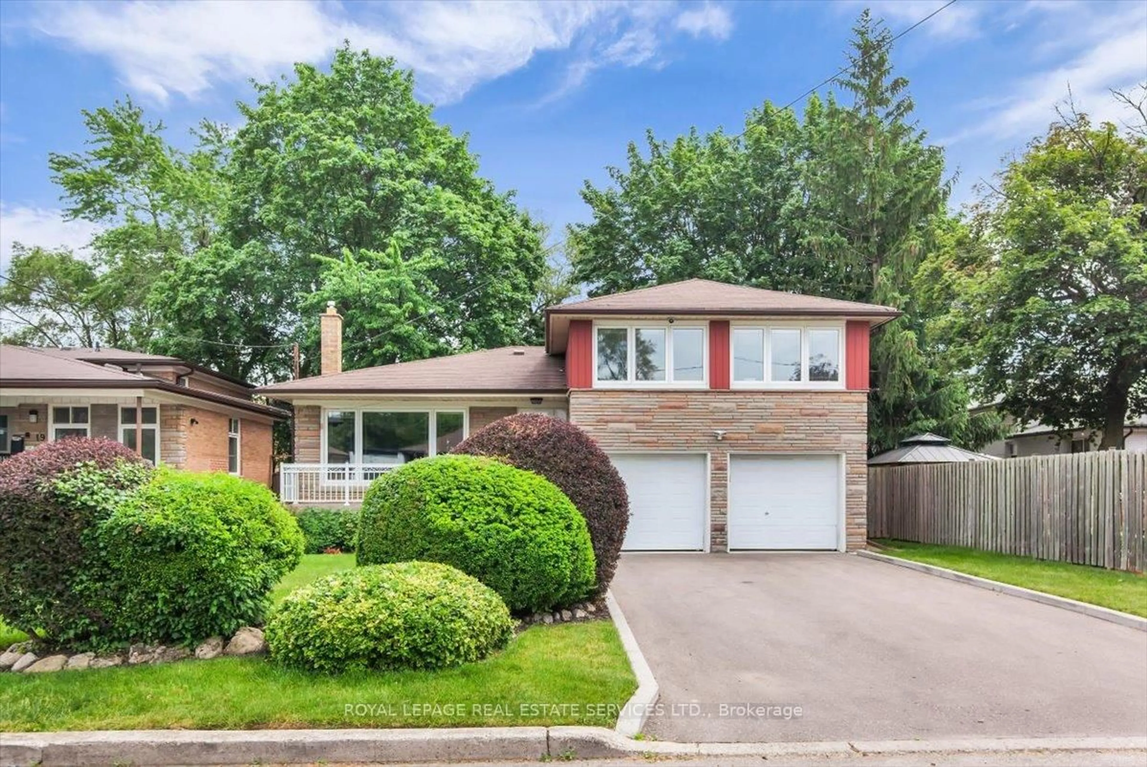 Home with brick exterior material, street for 21 Barksdale Ave, Toronto Ontario M3H 4S4