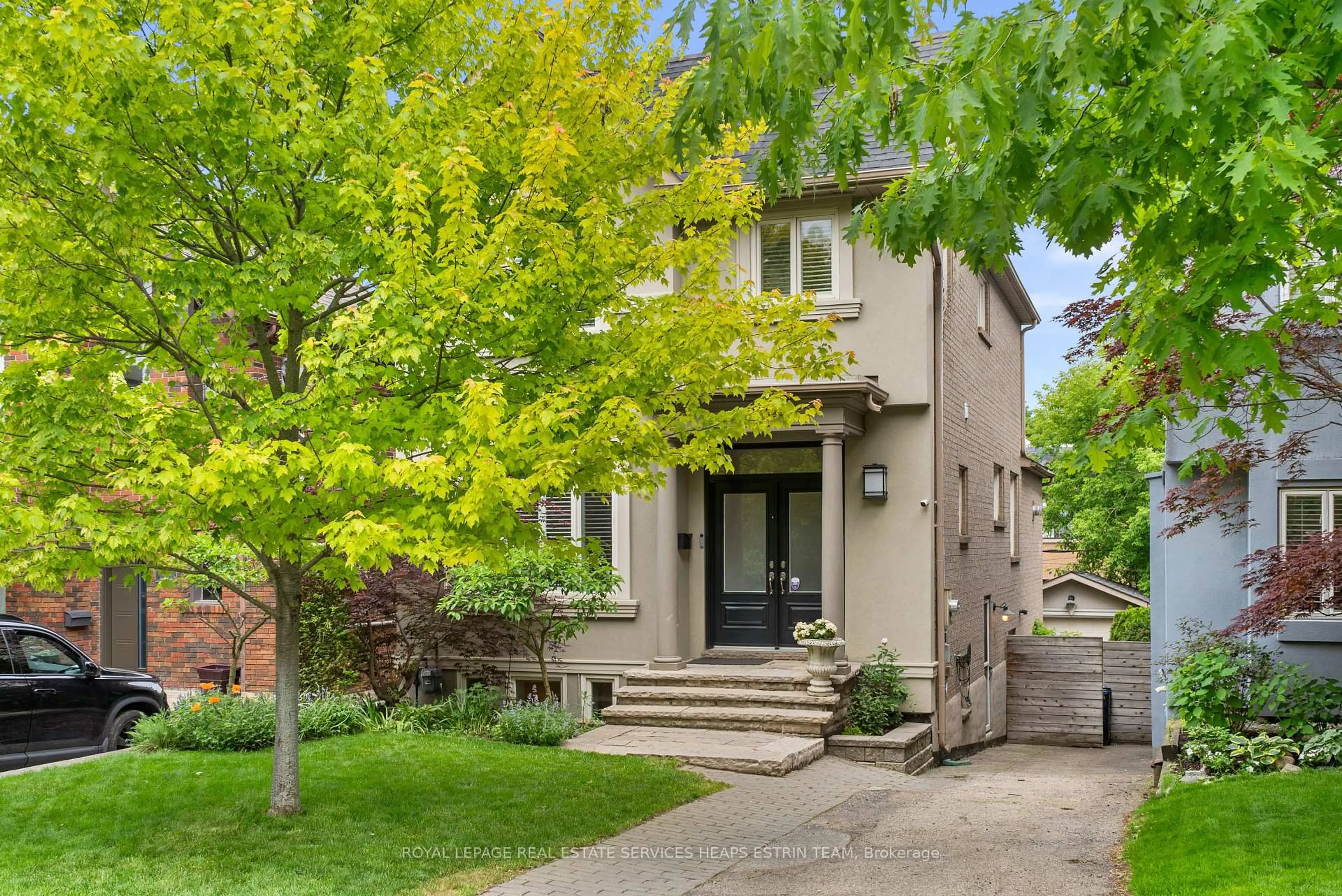 Home with brick exterior material, street for 155 Banff Rd, Toronto Ontario M4P 2P8