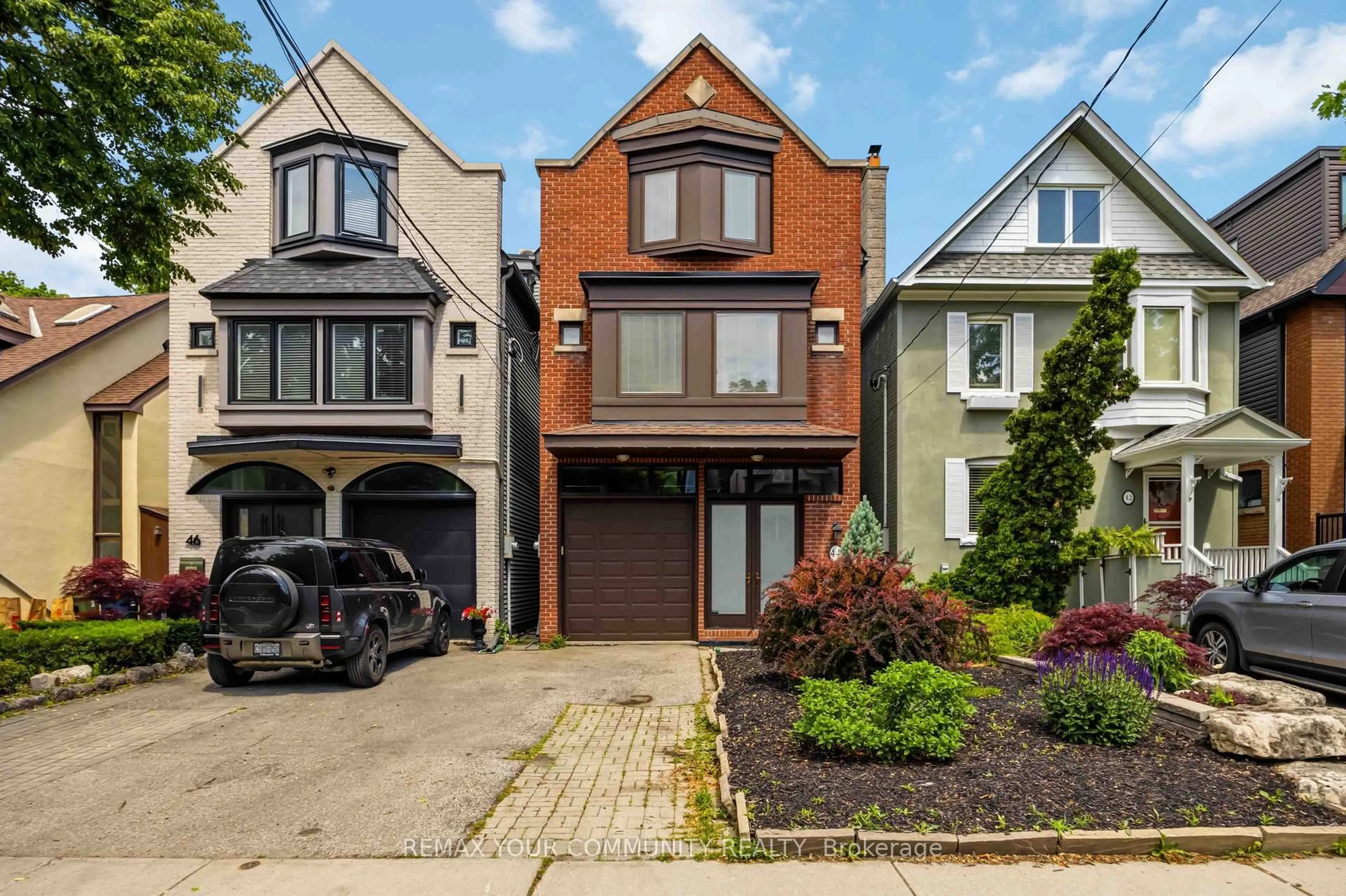 Home with brick exterior material, street for 44 Castlefield Ave, Toronto Ontario M4R 1G4