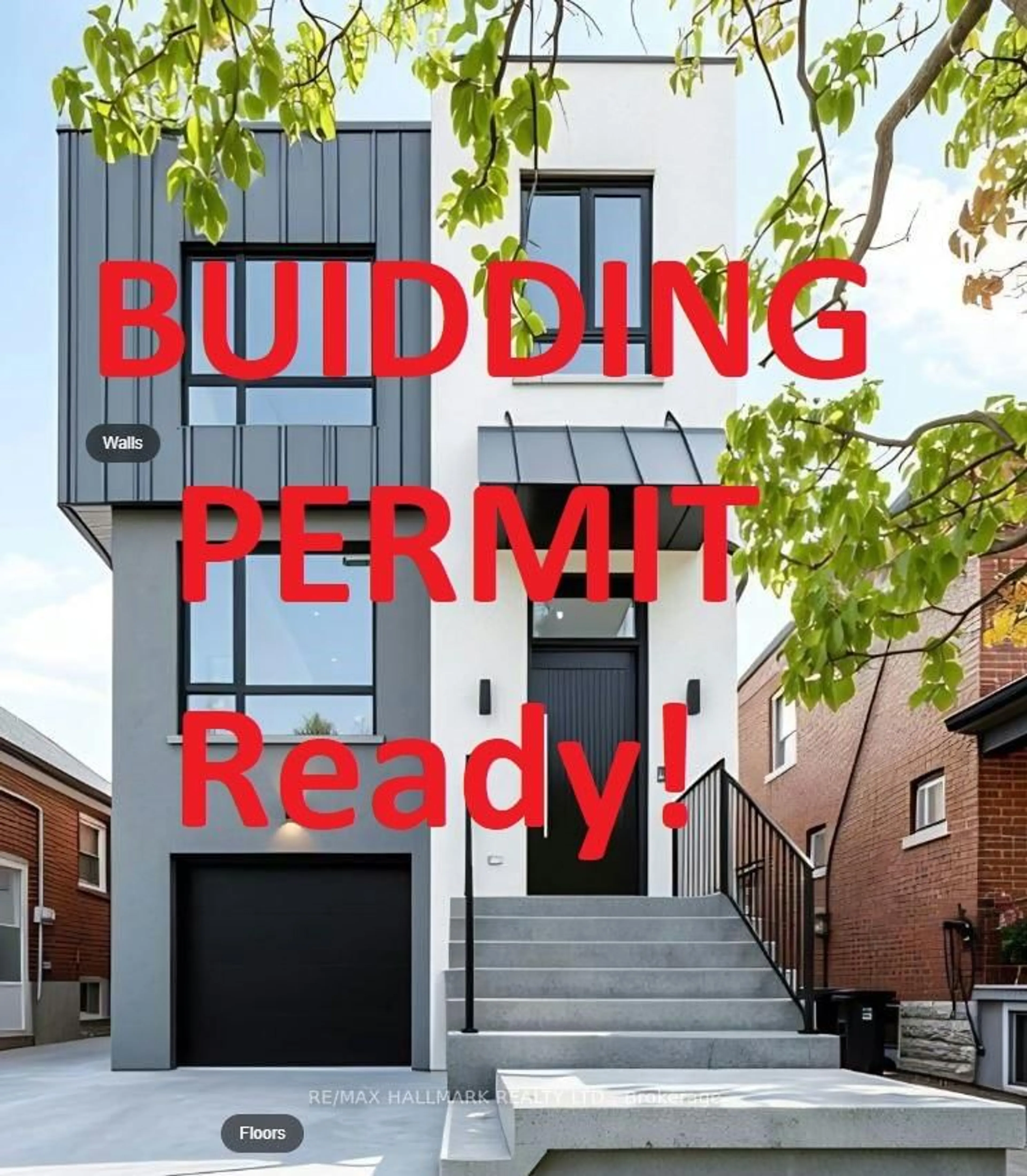 Home with brick exterior material, building for 39 Lanark Ave, Toronto Ontario M6C 2B5