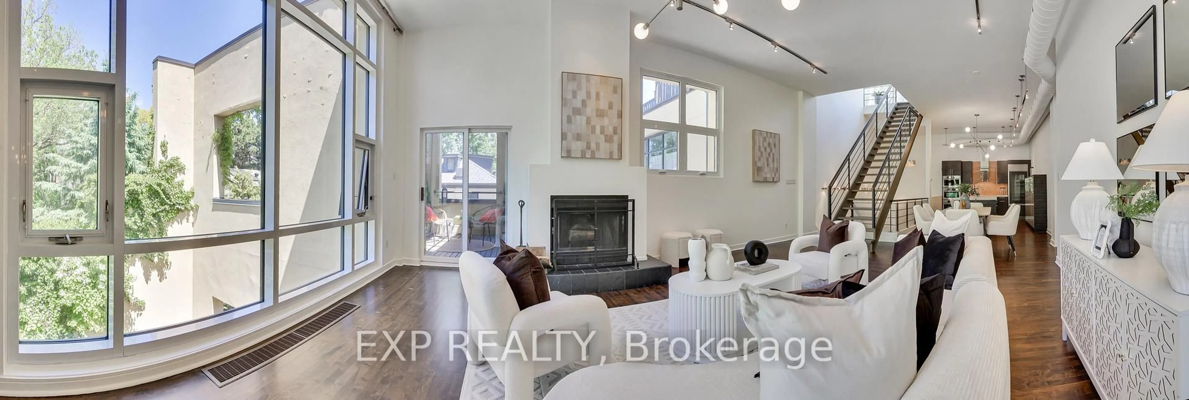 Living room with furniture, unknown for 306 Sackville St #4, Toronto Ontario M5A 3G2