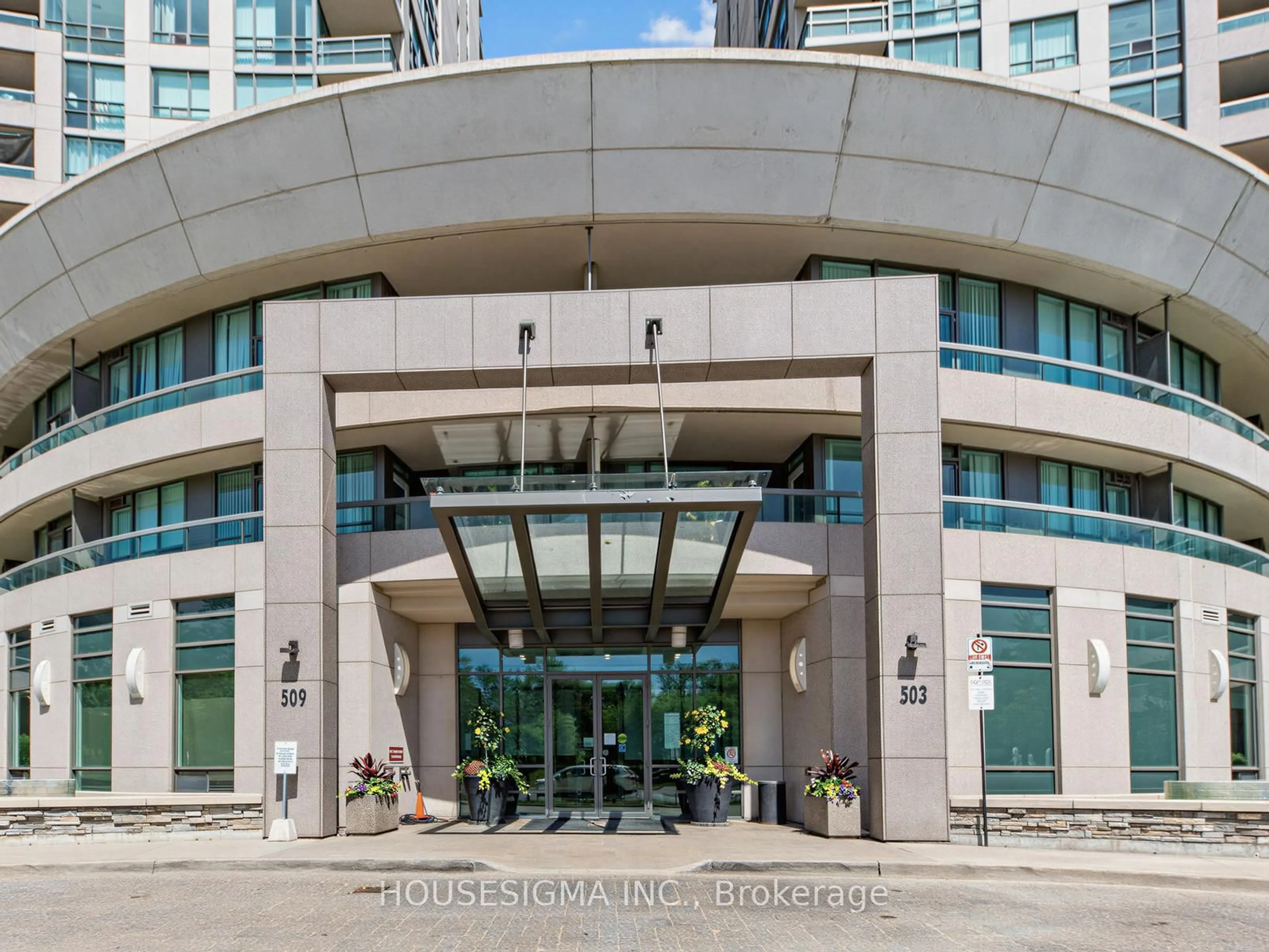 Indoor foyer for 503 Beecroft Rd #1807, Toronto Ontario M2N 0A2