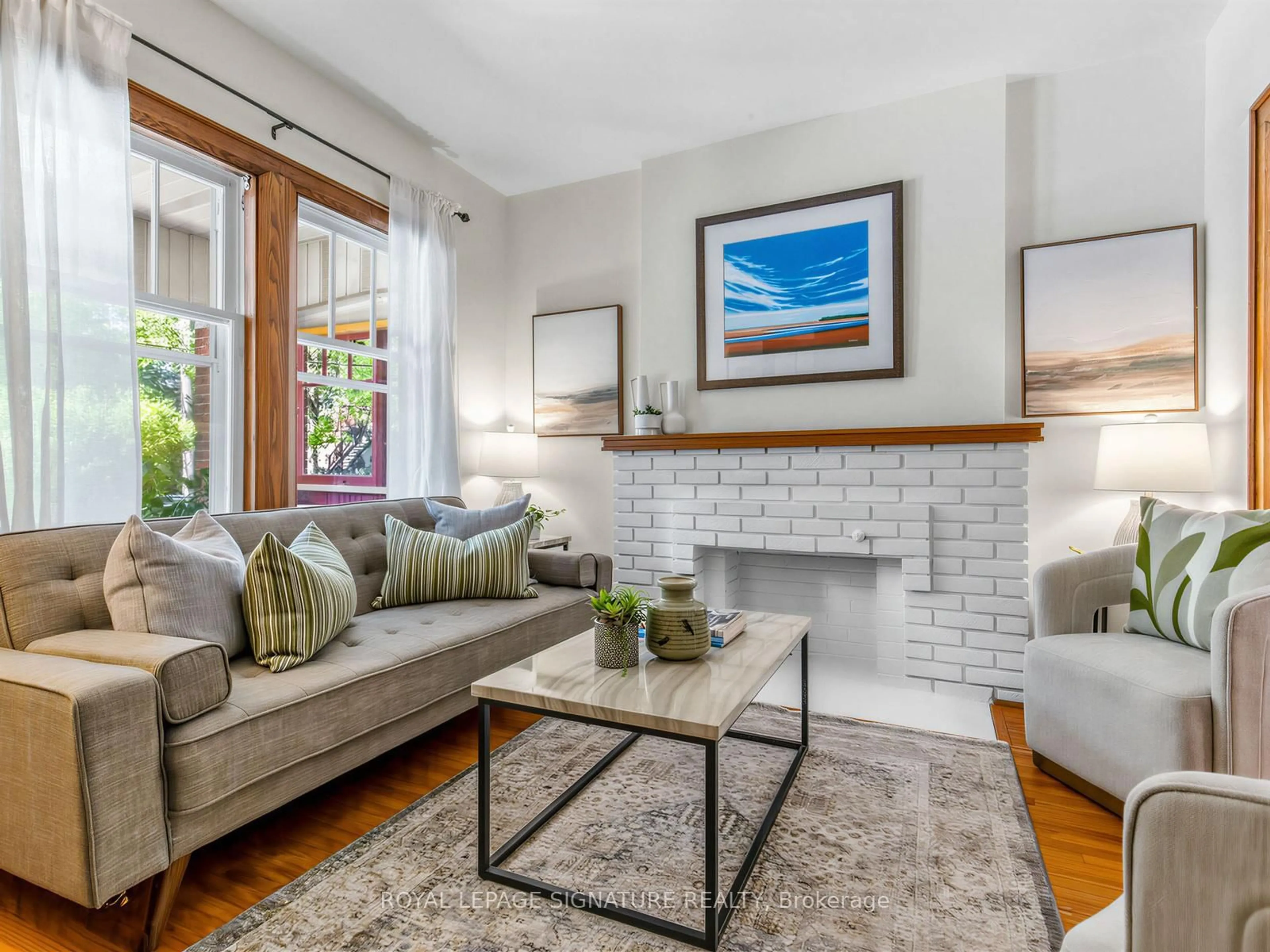 Living room with furniture, unknown for 5 Watford Ave, Toronto Ontario M6C 1G4