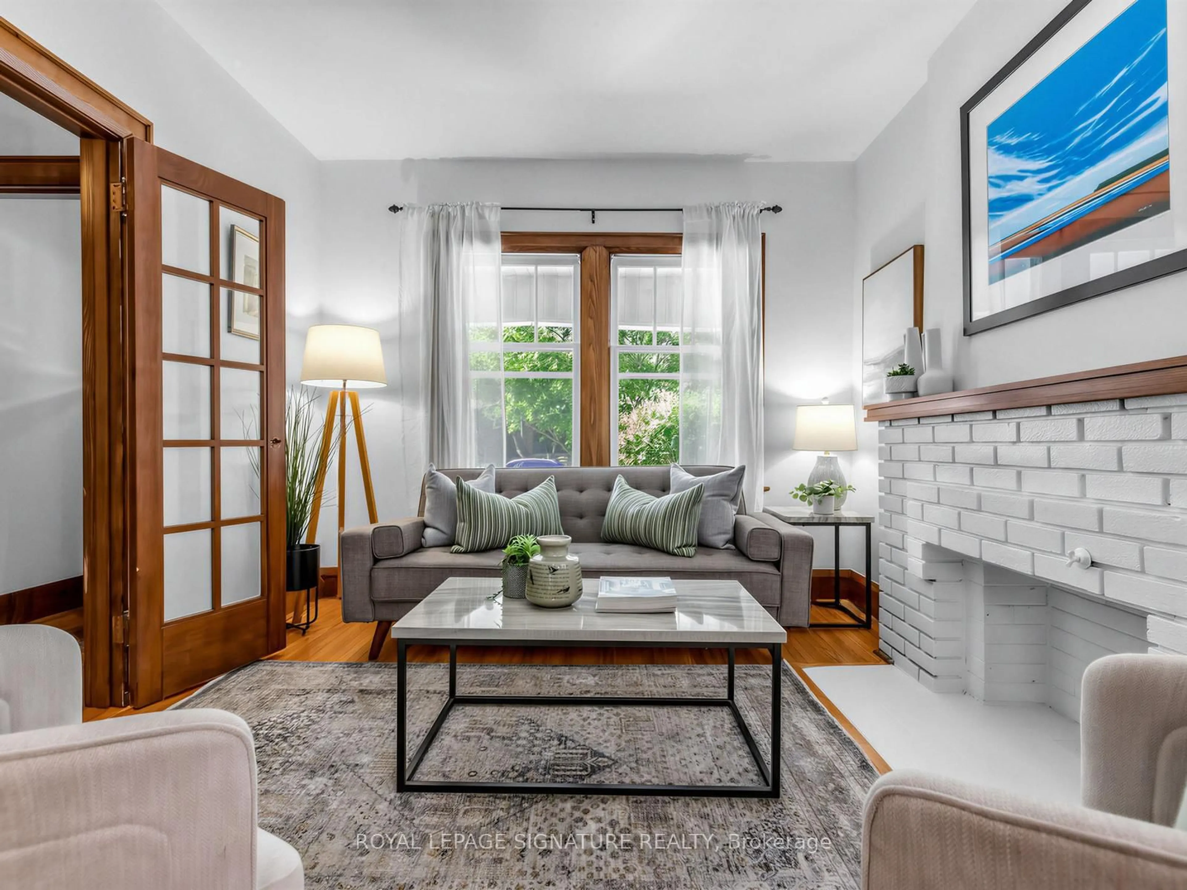 Living room with furniture, unknown for 5 Watford Ave, Toronto Ontario M6C 1G4