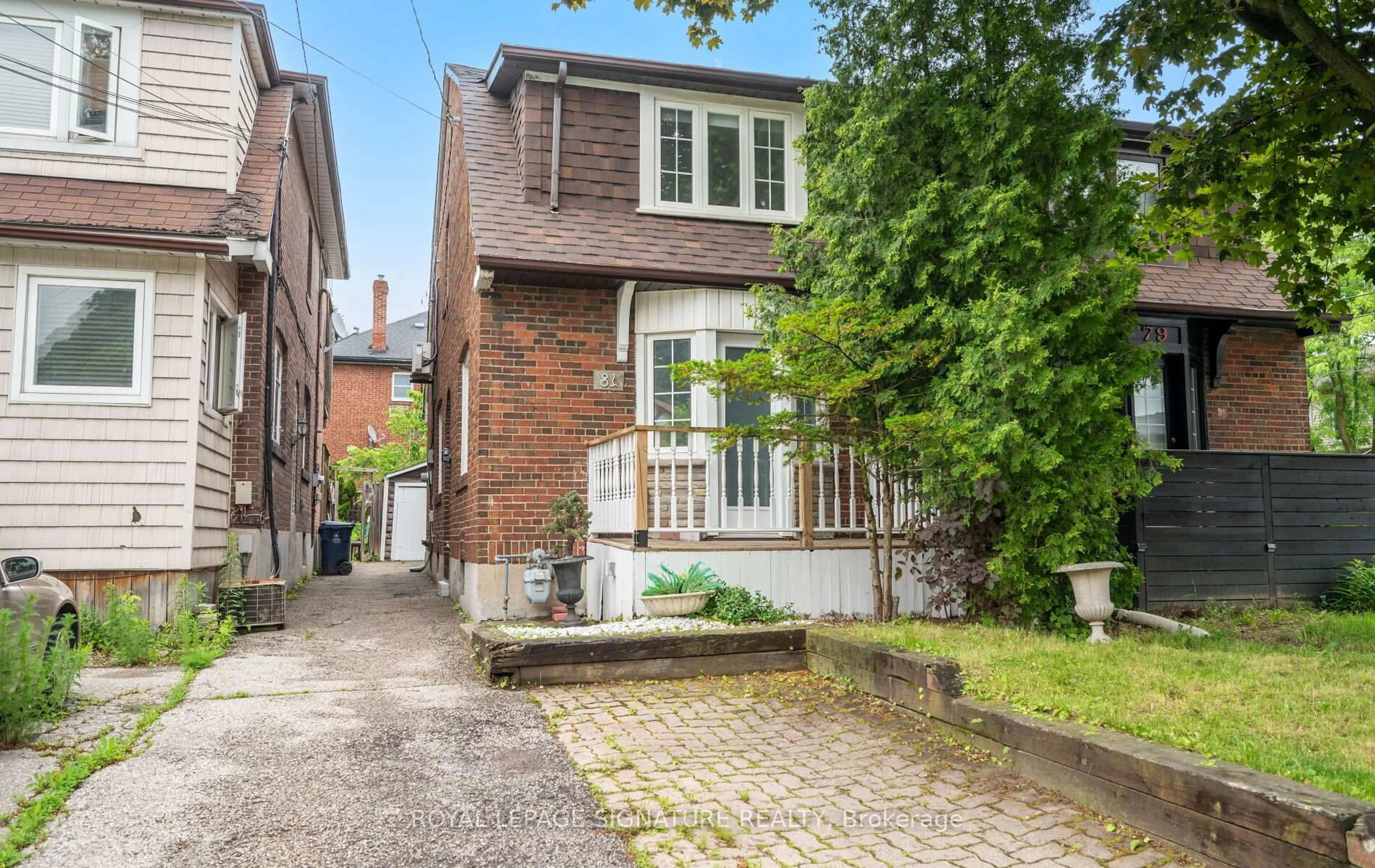 Home with brick exterior material, street for 81 Cleveland St, Toronto Ontario M4S 2W4