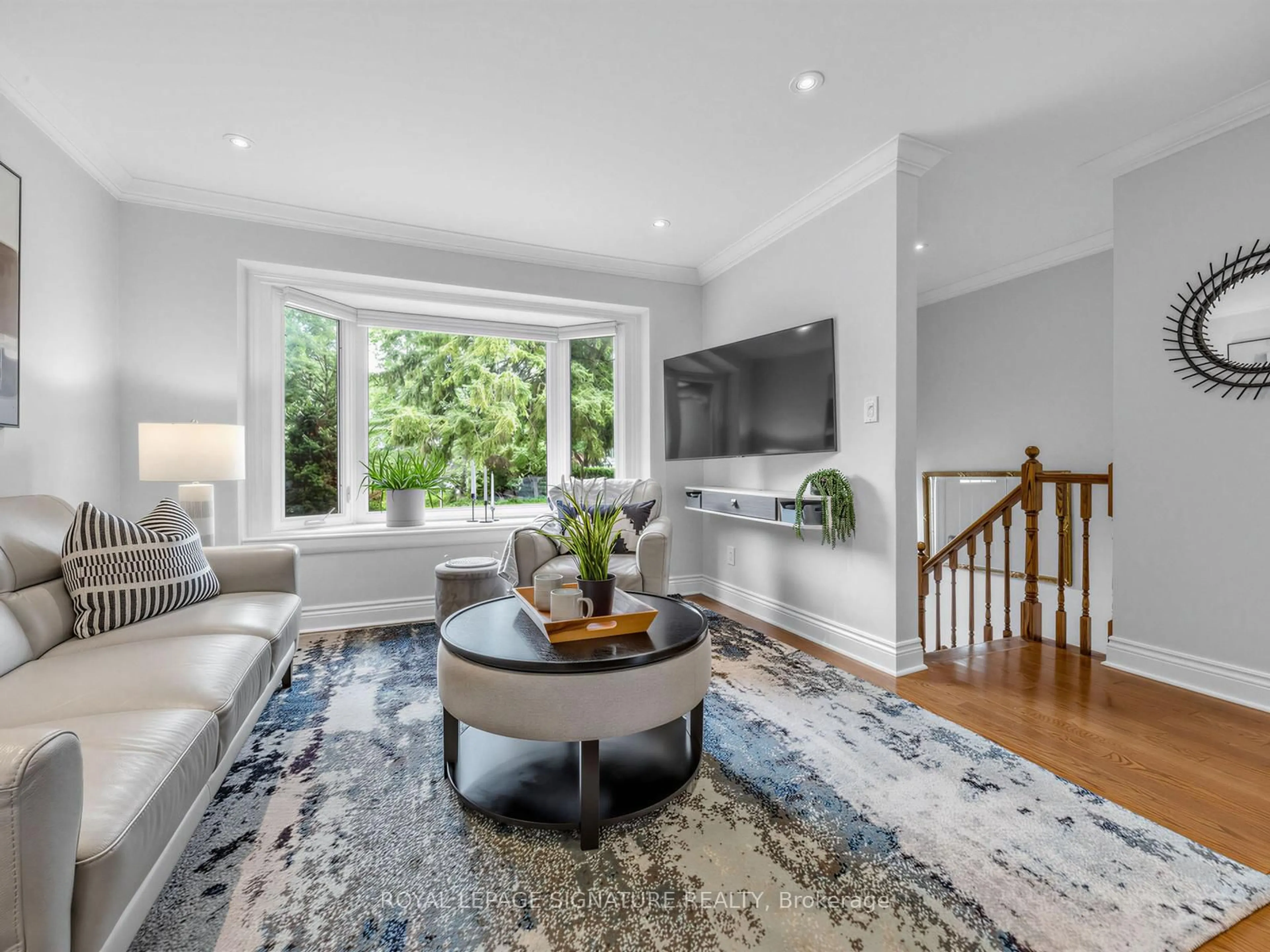 Living room with furniture, unknown for 83 Berkinshaw Cres, Toronto Ontario M3B 2T1
