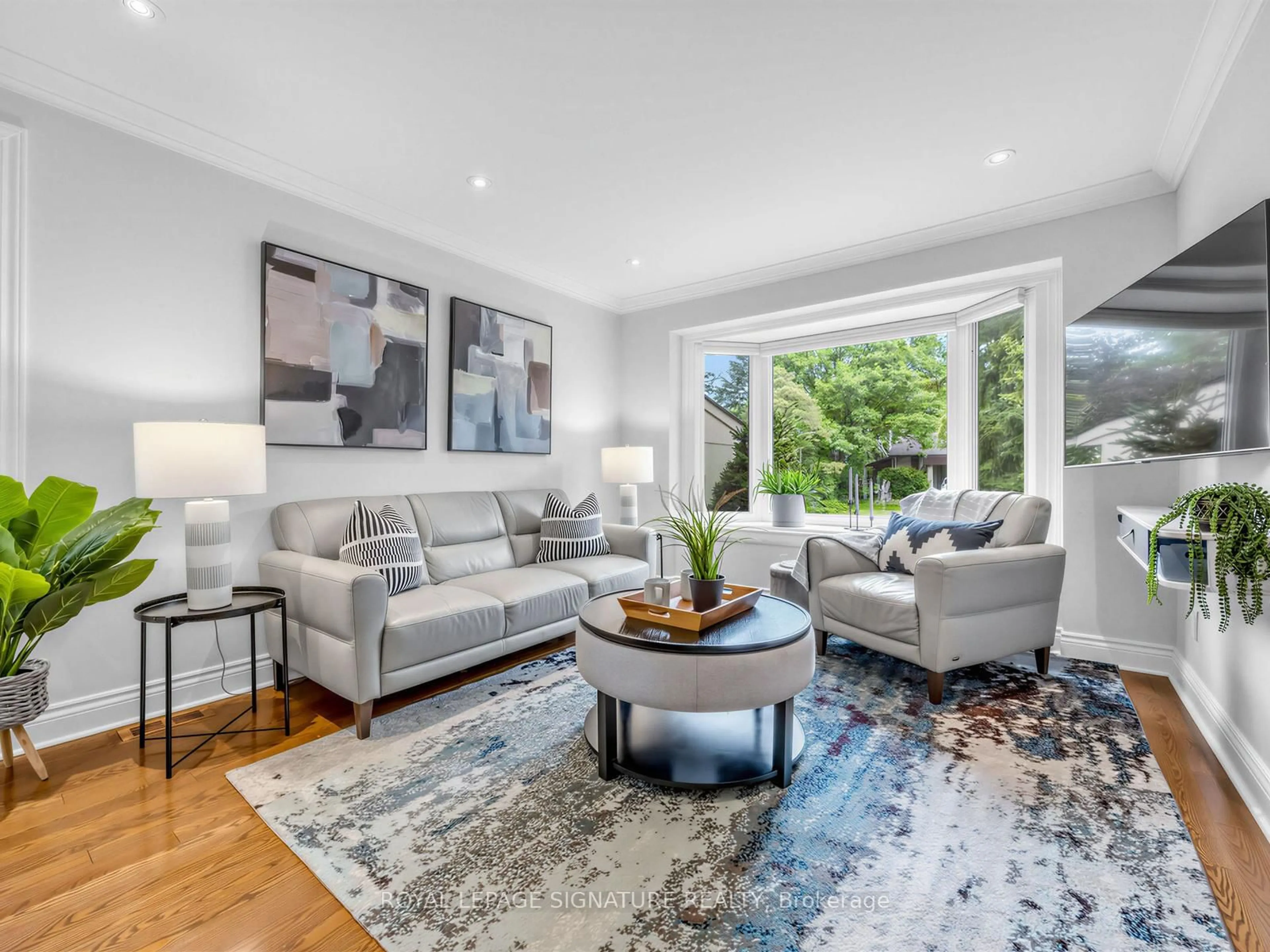 Living room with furniture, unknown for 83 Berkinshaw Cres, Toronto Ontario M3B 2T1