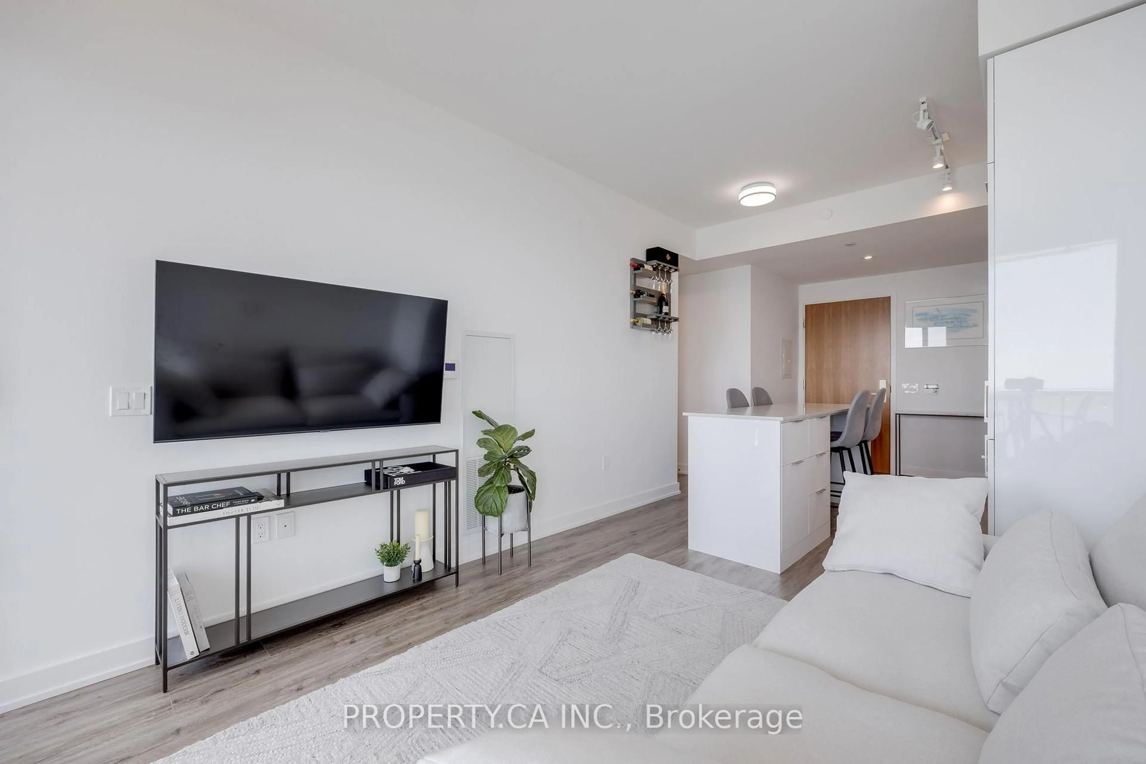 Living room with furniture, unknown for 15 Queens Quay #2203, Toronto Ontario M5E 0C5