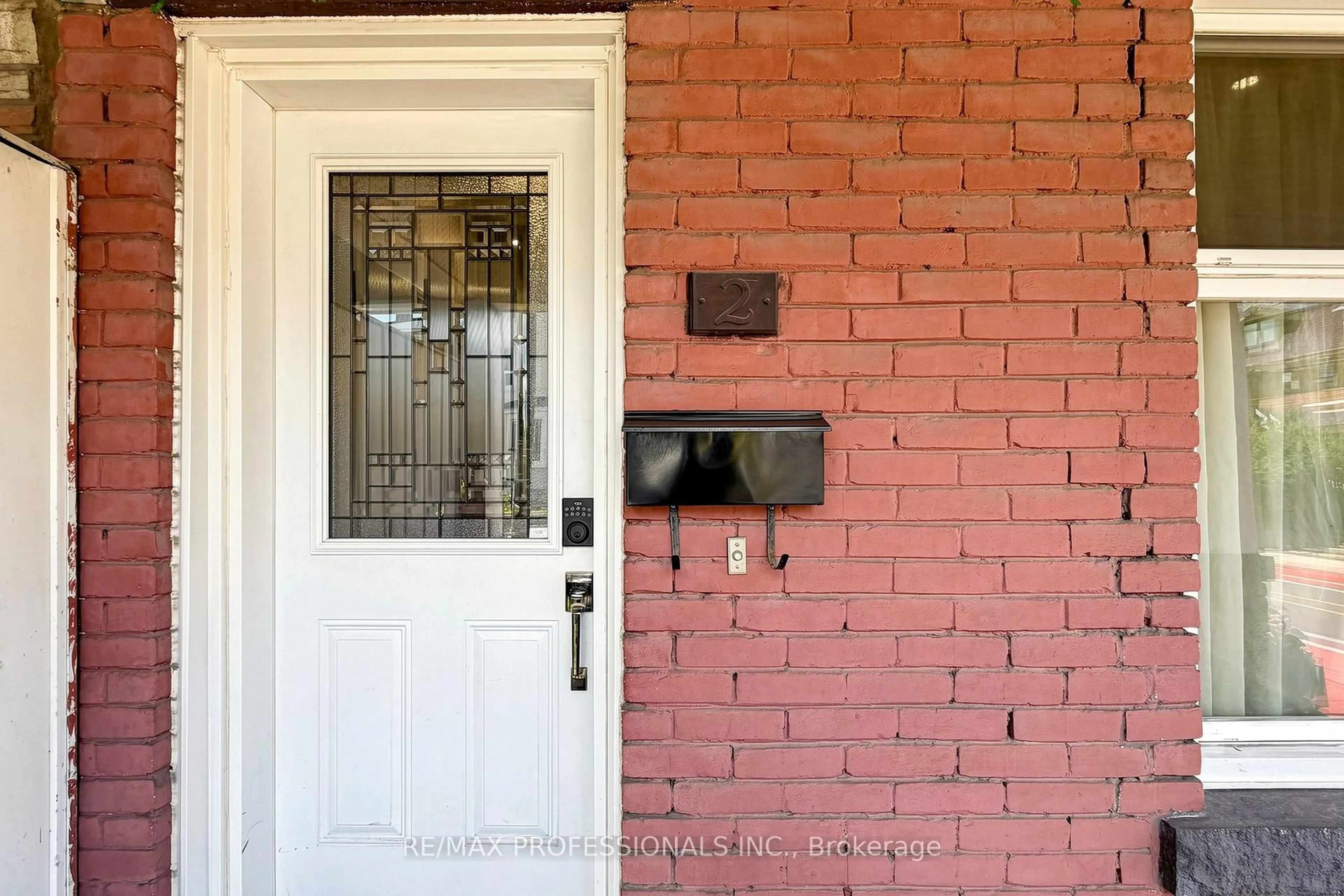 Home with brick exterior material, street for 2 Muir Ave, Toronto Ontario M6H 1E8