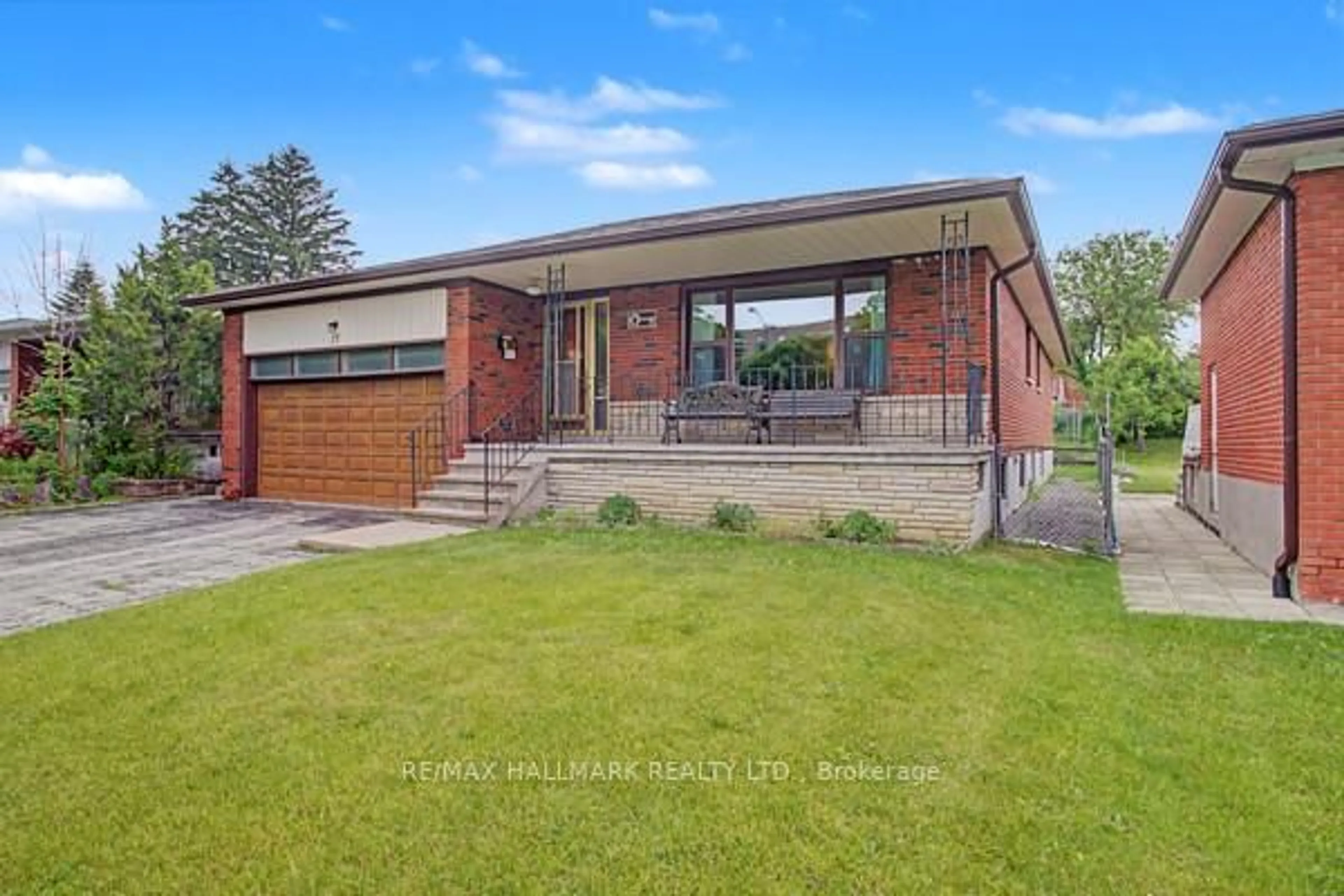 Home with brick exterior material, street for 17 Chalet Rd, Toronto Ontario M2J 3V3