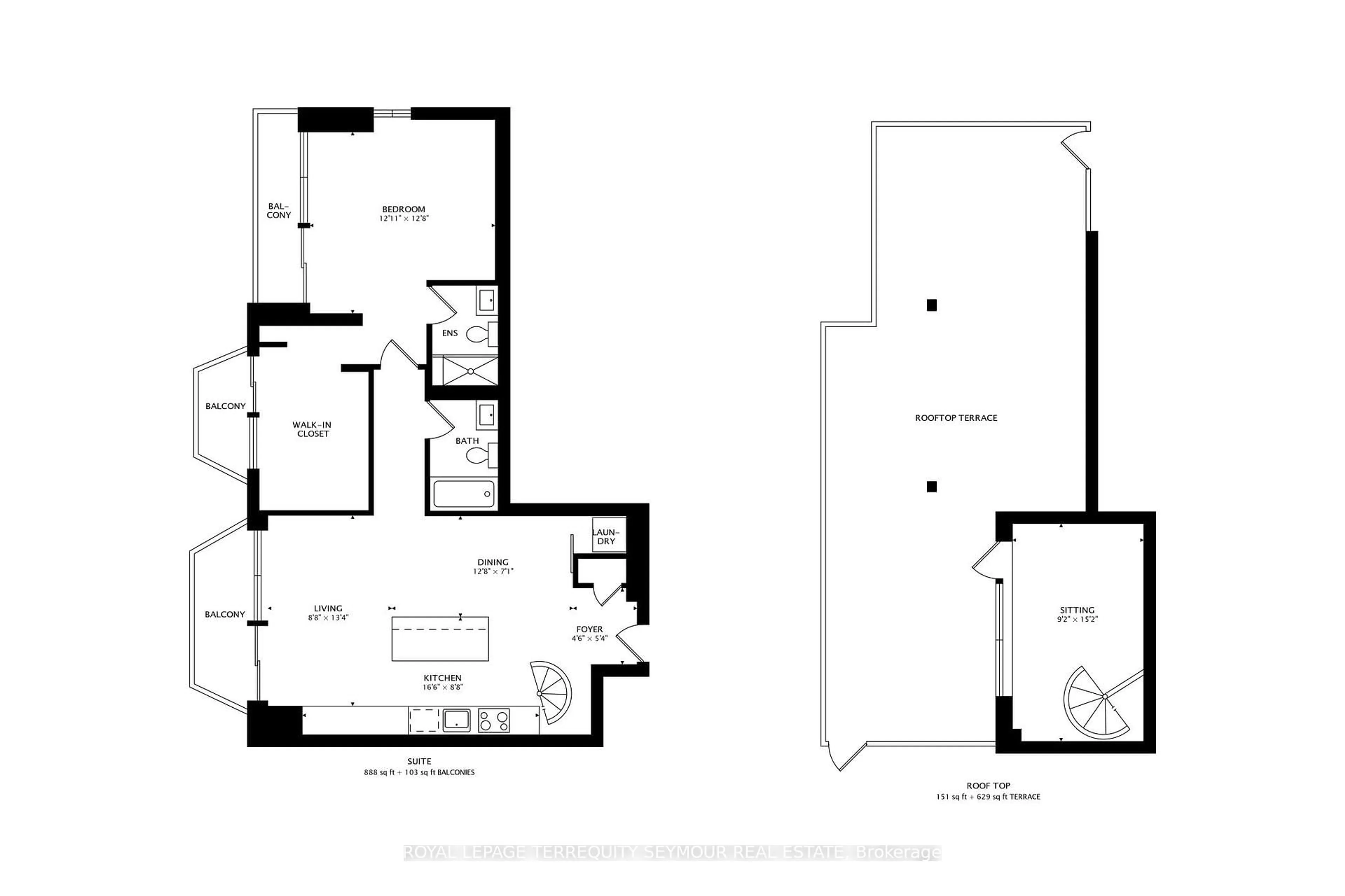 Floor plan for 77 Lombard St #PH3, Toronto Ontario M5C 3E1