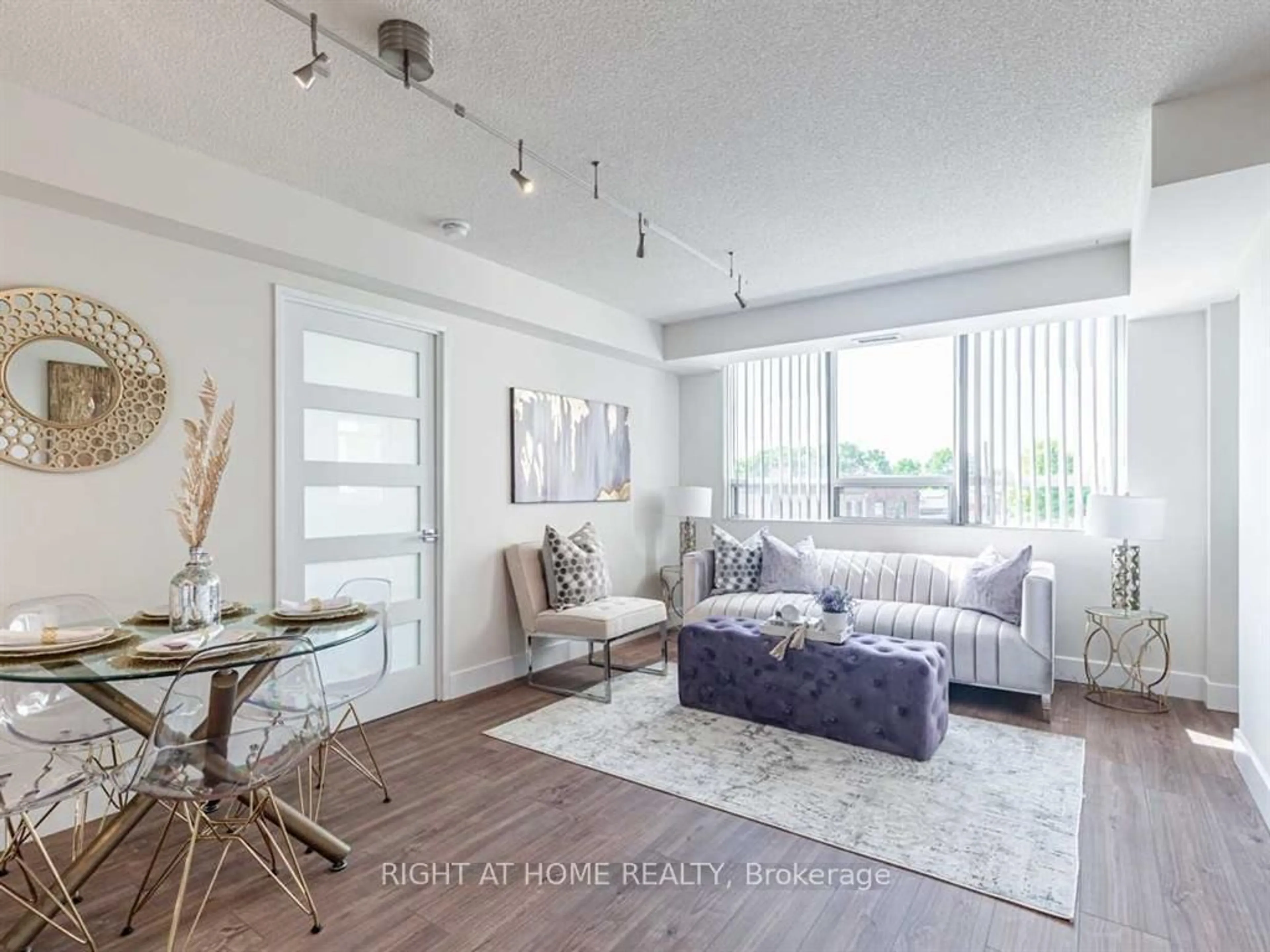 Living room with furniture, unknown for 555 Wilson Hts Blvd #215, Toronto Ontario M3H 6B5