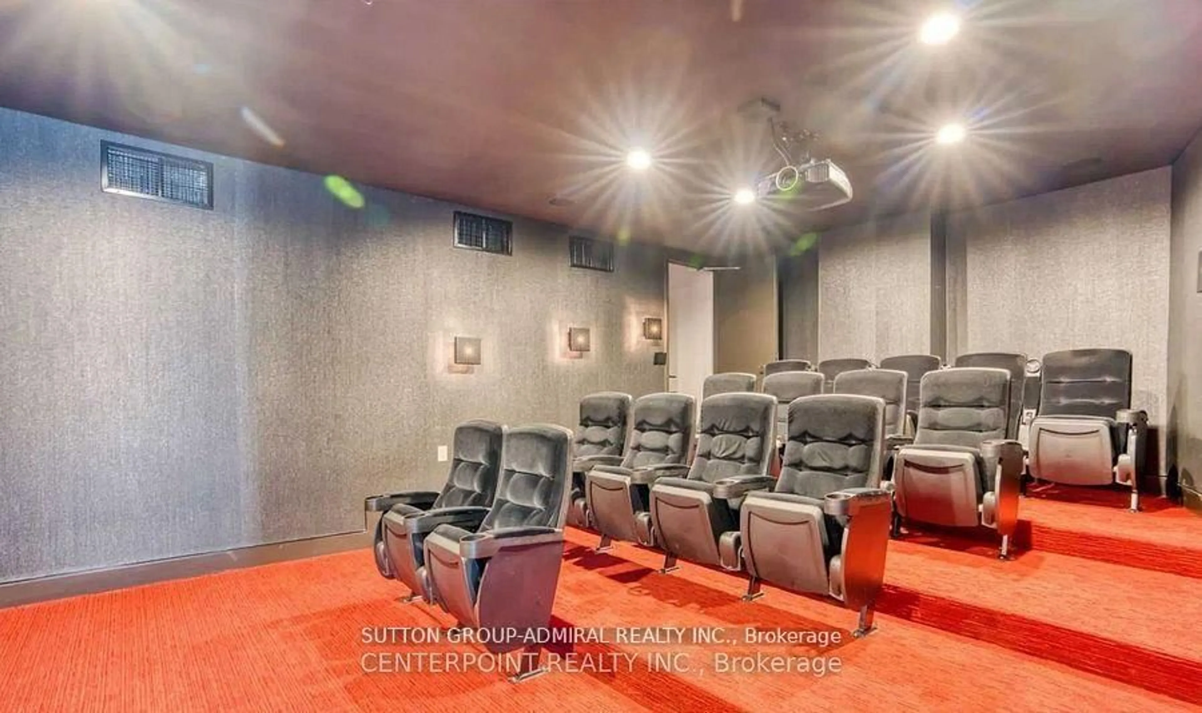 Home theater for 75 Queens Wharf Rd #1709, Toronto Ontario M5V 0J8