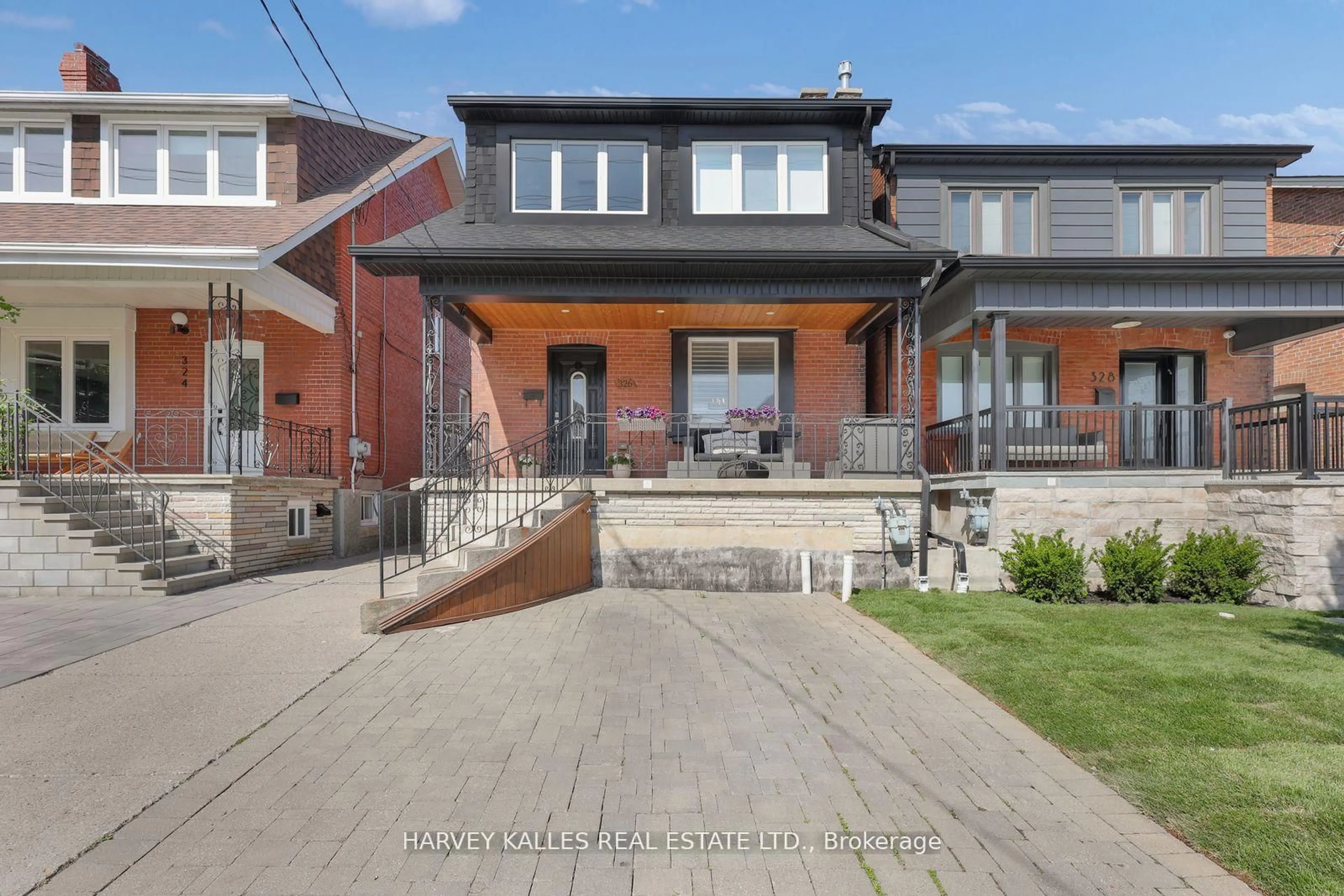 Home with brick exterior material, street for 326 Glenholme Ave, Toronto Ontario M6E 3E3
