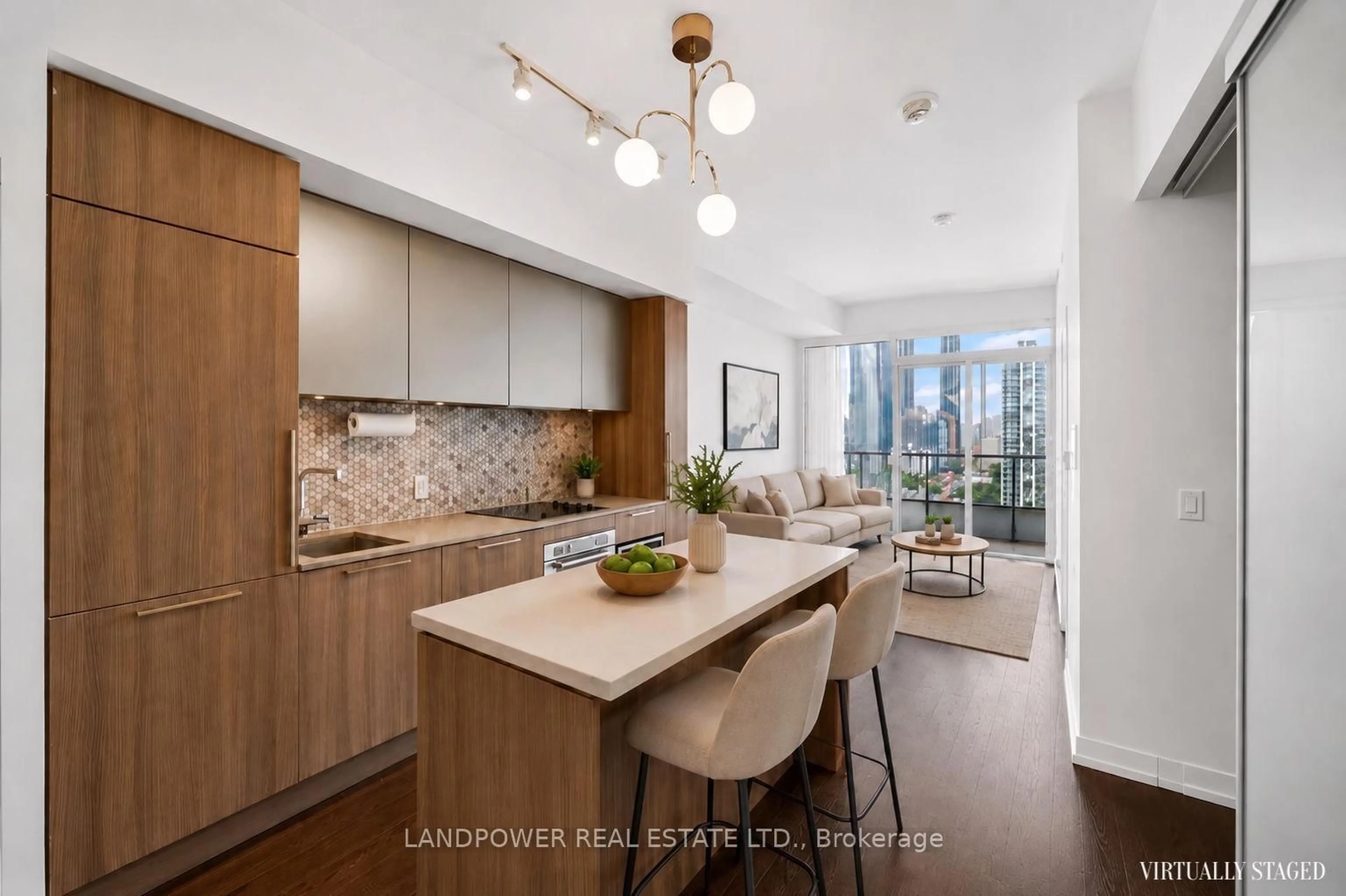 Open concept kitchen, unknown for 85 Wood St #2311, Toronto Ontario M4Y 0E8