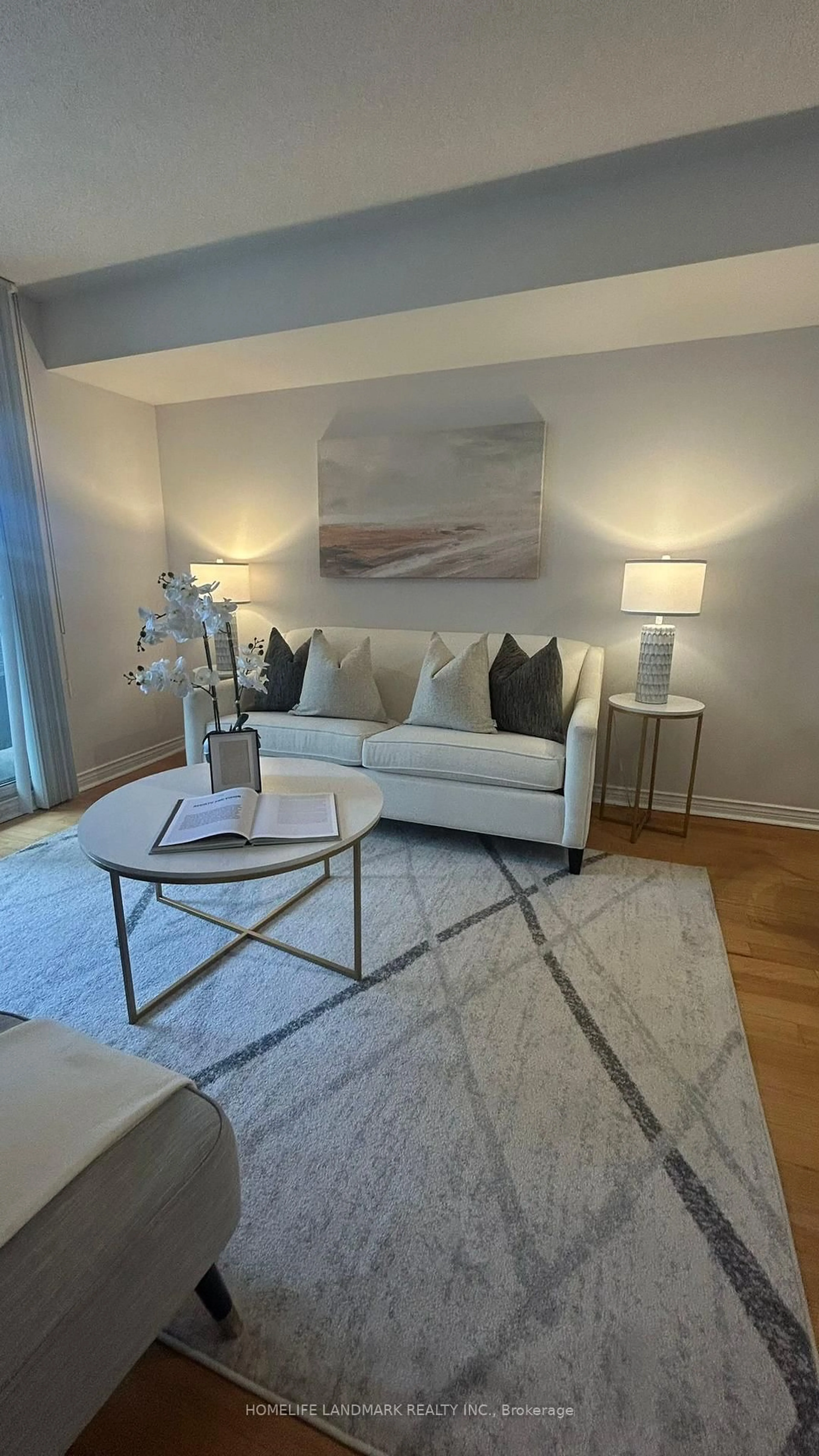 Living room with furniture, unknown for 260 Doris Ave #1201, Toronto Ontario M2N 6X9