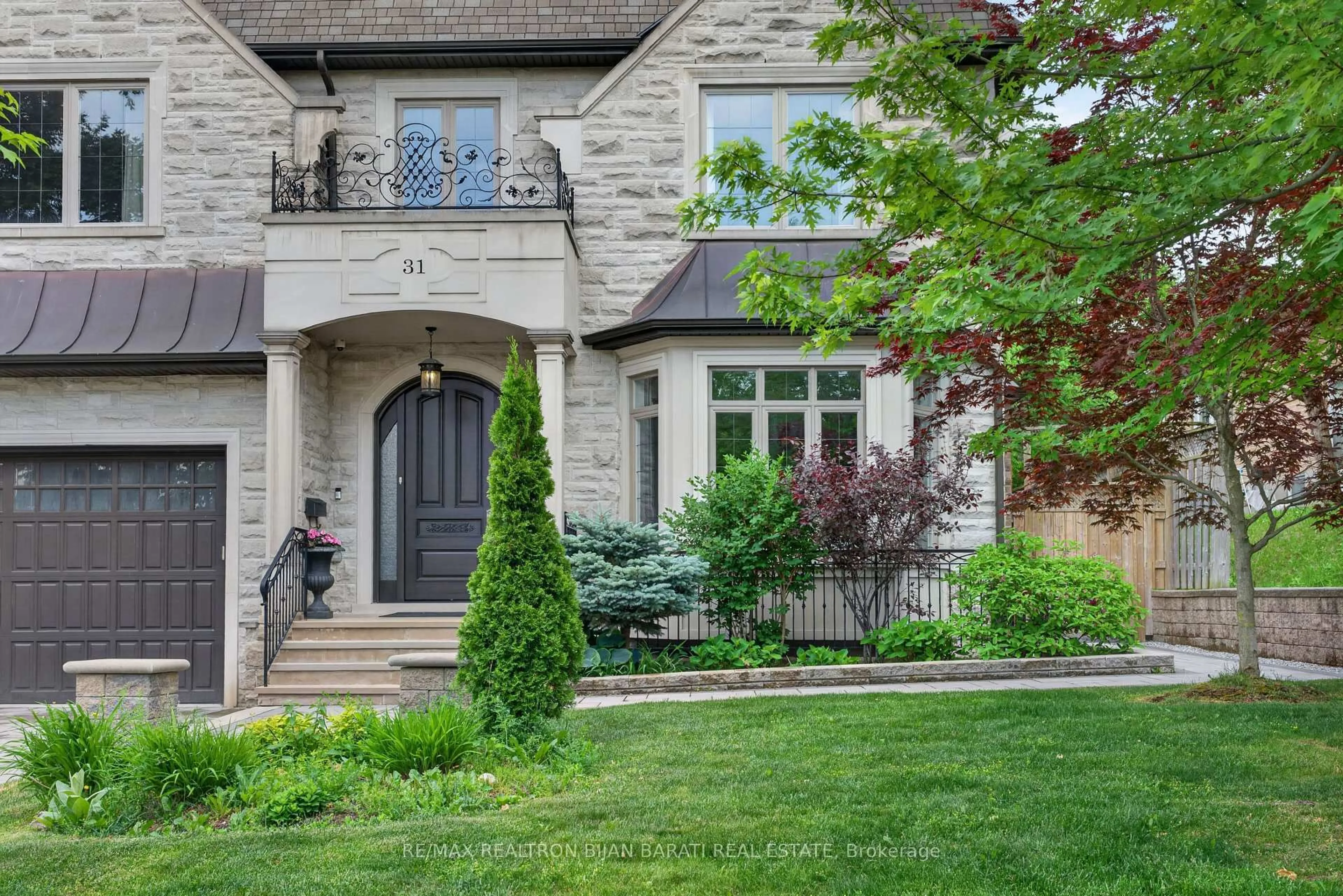 Home with brick exterior material, street for 31 Caswell Dr, Toronto Ontario M2M 3M2