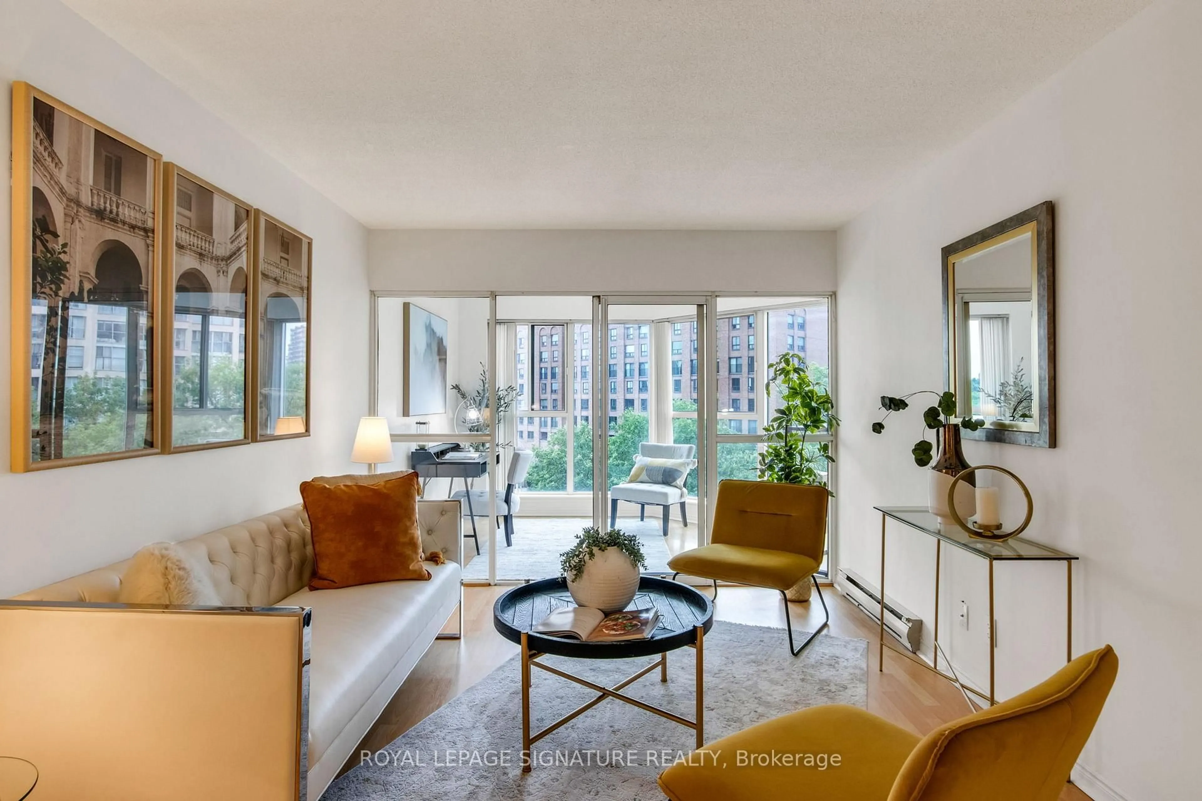 Living room with furniture, unknown for 222 The Esplanade #525, Toronto Ontario M5A 4M8