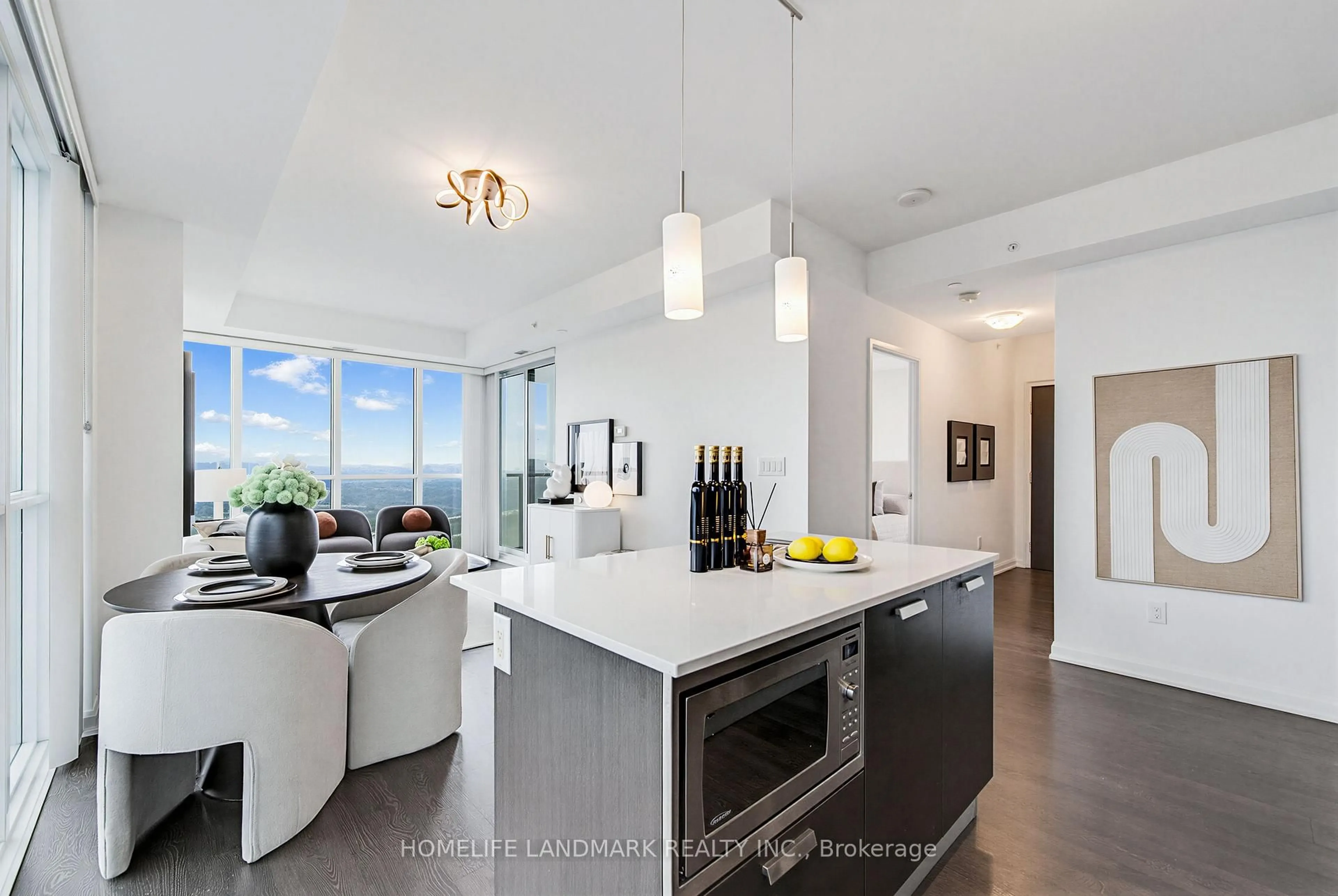 Open concept kitchen, unknown for 9 Bogert Ave #2902, Toronto Ontario M2N 0H3
