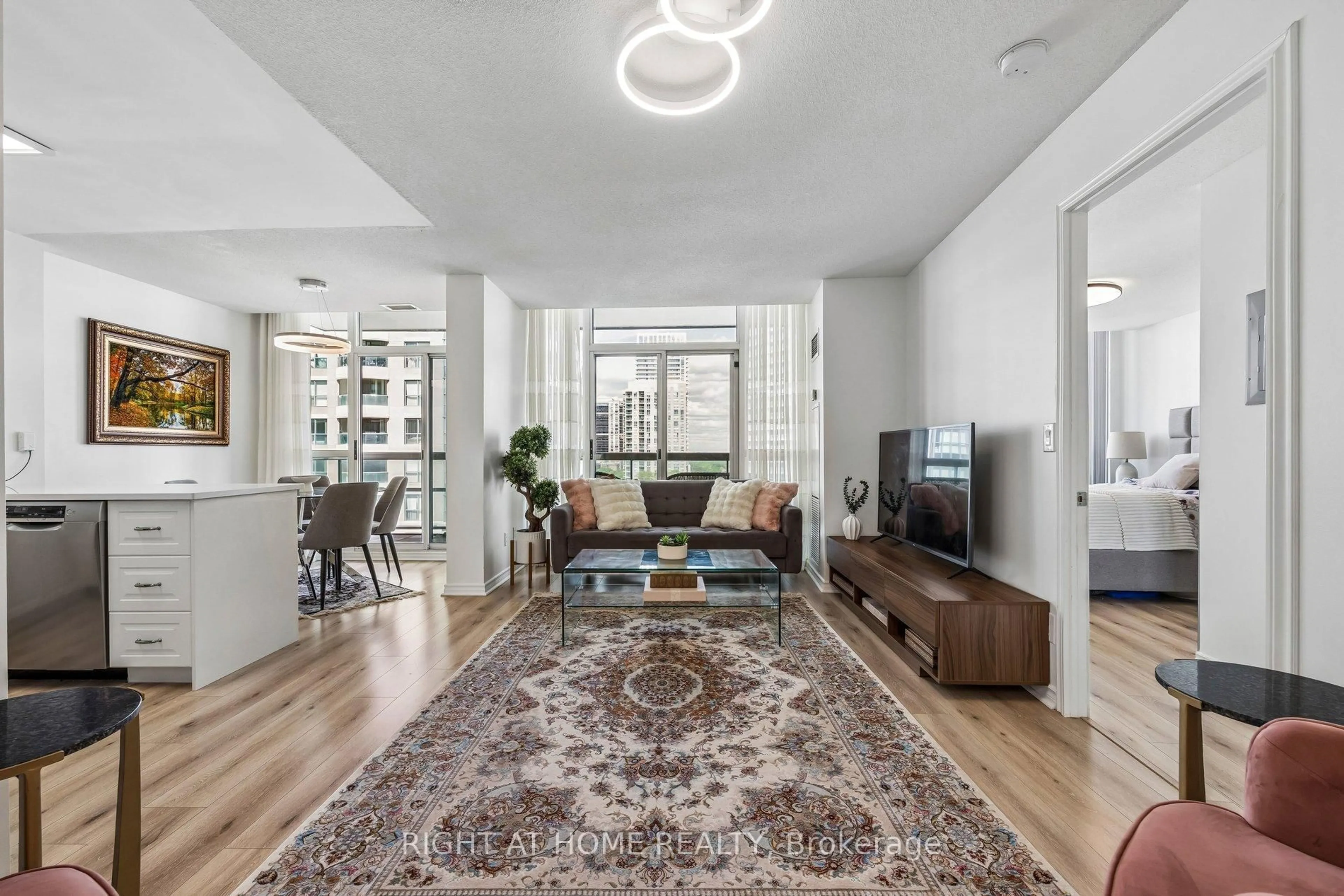 Living room with furniture, unknown for 503 Beecroft Rd #1116, Toronto Ontario M2N 0A2