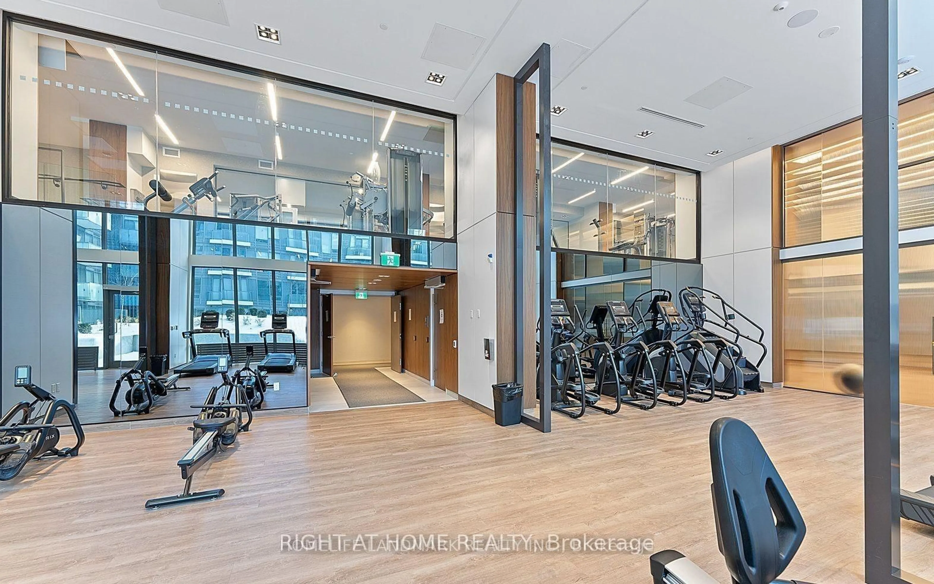 Gym or fitness room for 8 Olympic Garden Dr #2304, Toronto Ontario M2M 0B9