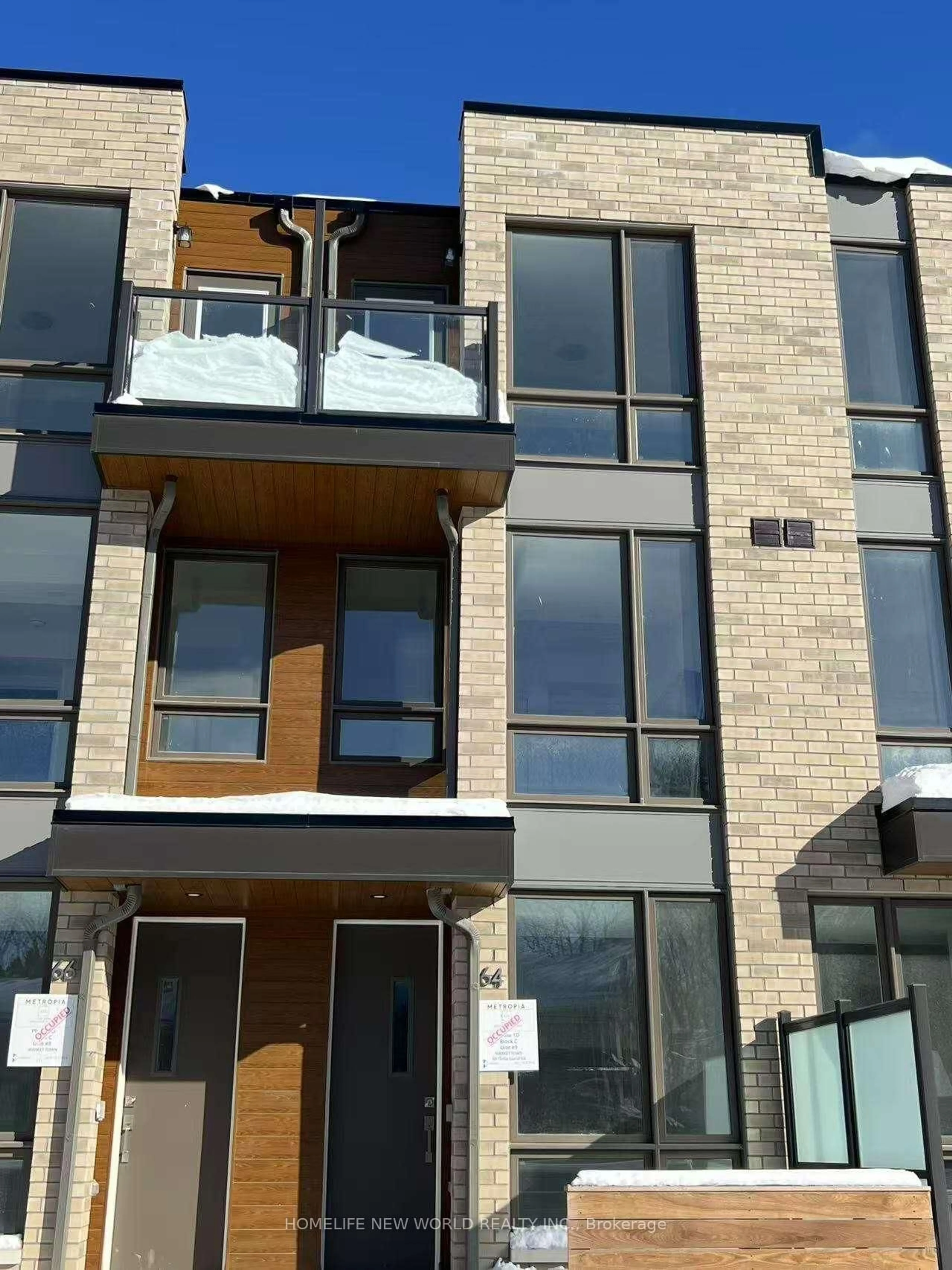 Home with brick exterior material, building for 64 Turtle Island Rd, Toronto Ontario M6A 2M5