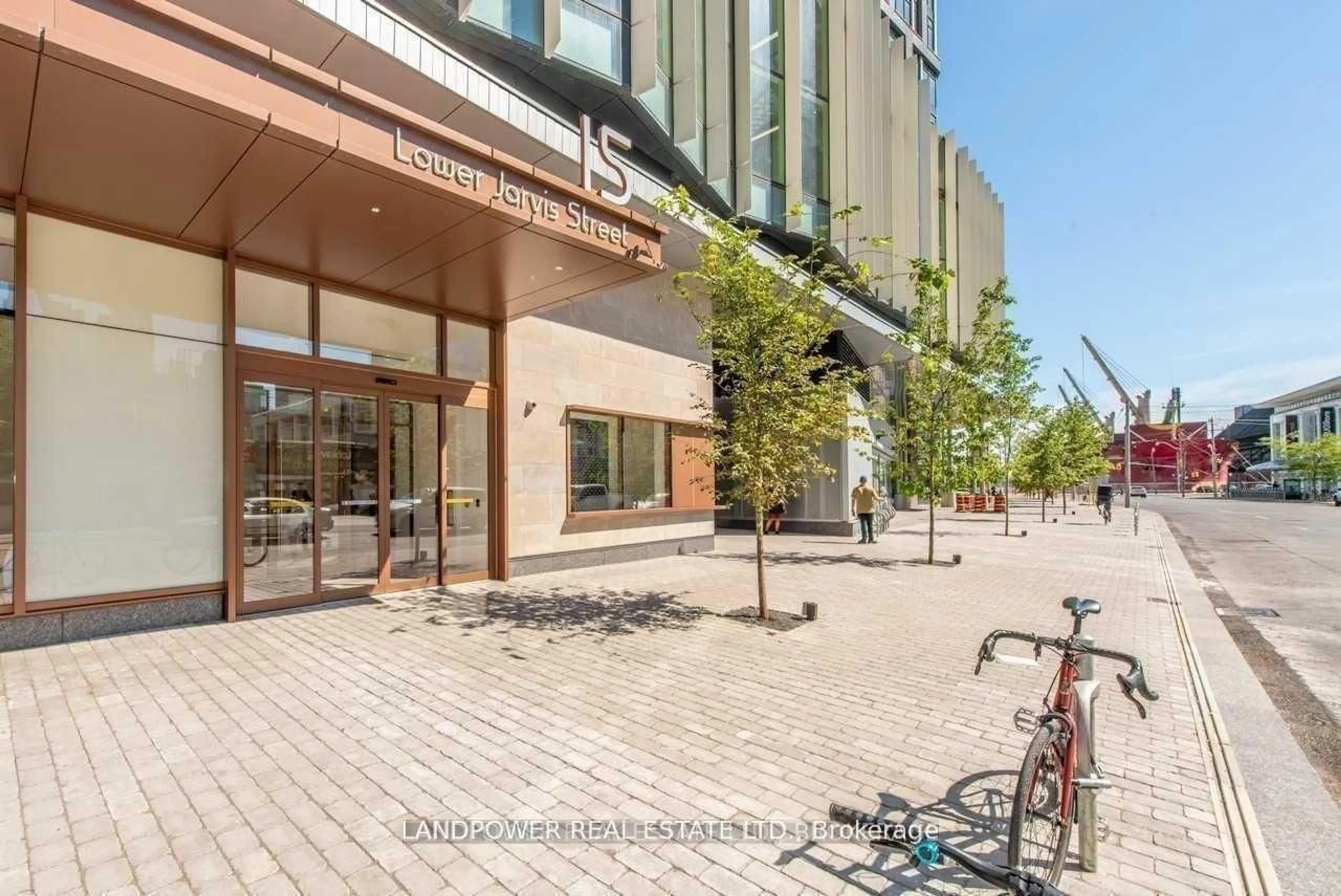 Patio, building for 15 Lower Jarvis St #2808, Toronto Ontario M5E 0C4