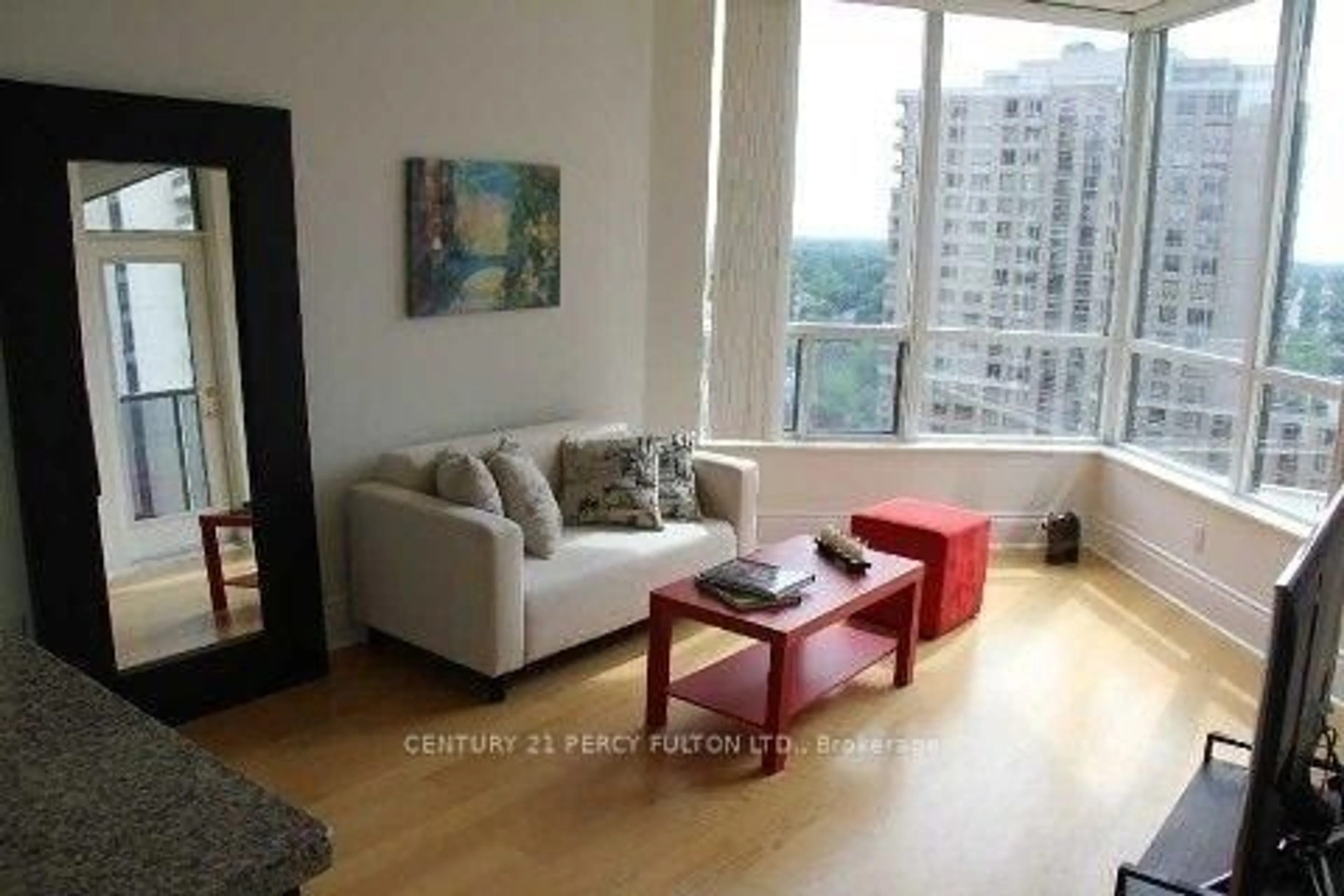 Living room with furniture, unknown for 10 Northtown Way #1509, Toronto Ontario M2N 7L4