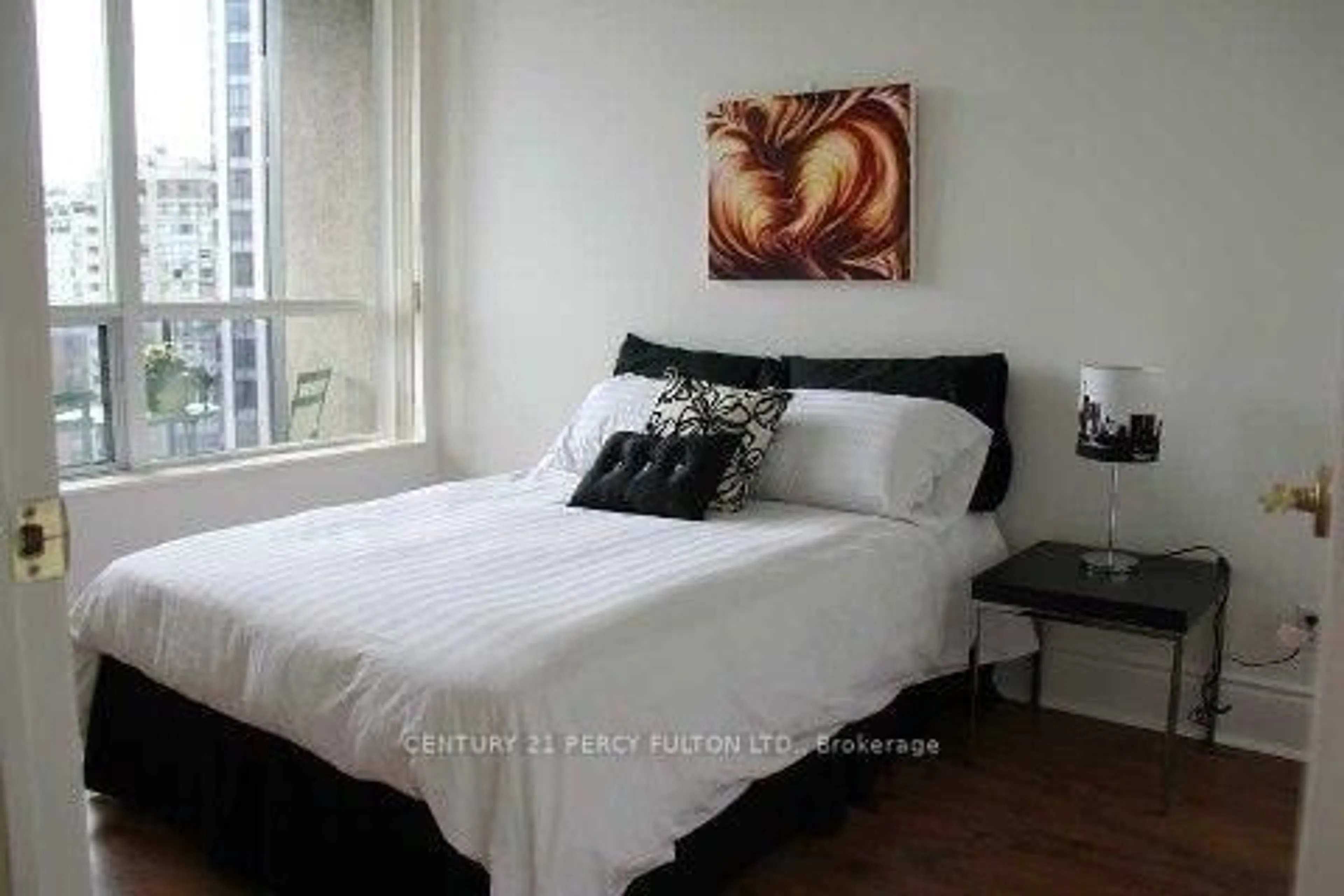 Bedroom with bed, unknown for 10 Northtown Way #1509, Toronto Ontario M2N 7L4